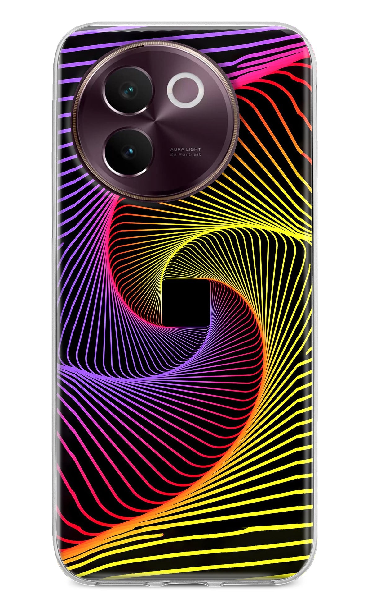 Colorful Strings Vivo V30e Back Cover