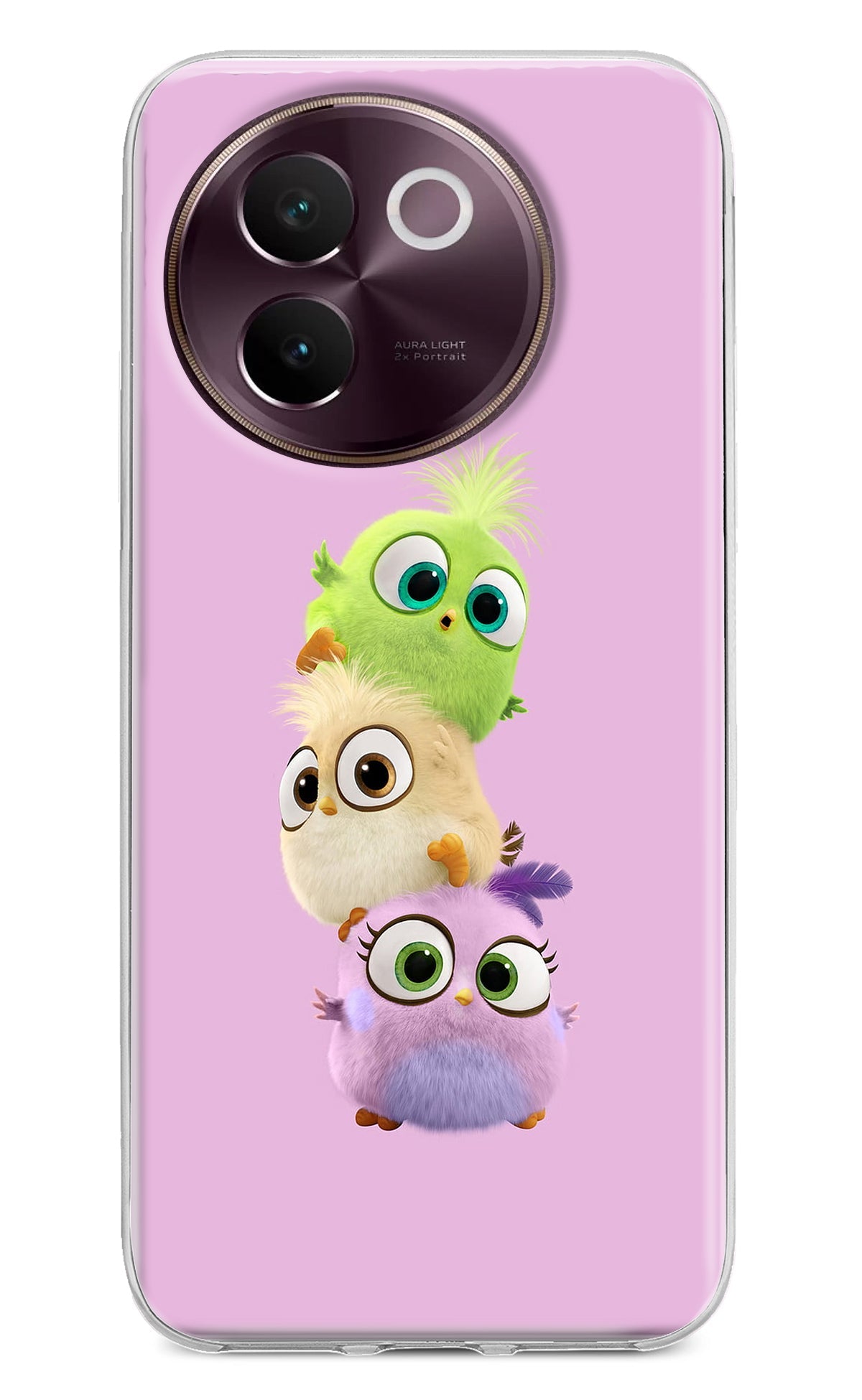 Cute Little Birds Vivo V30e Back Cover