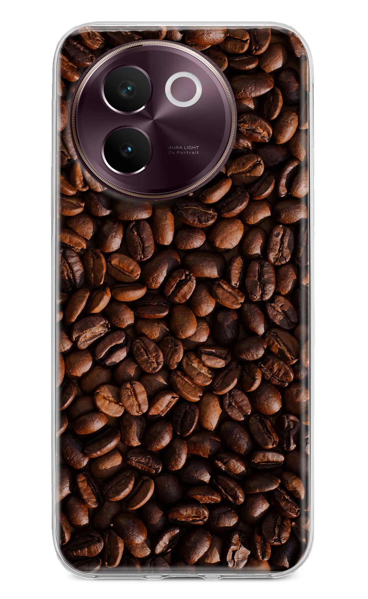 Coffee Beans Vivo V30e Back Cover