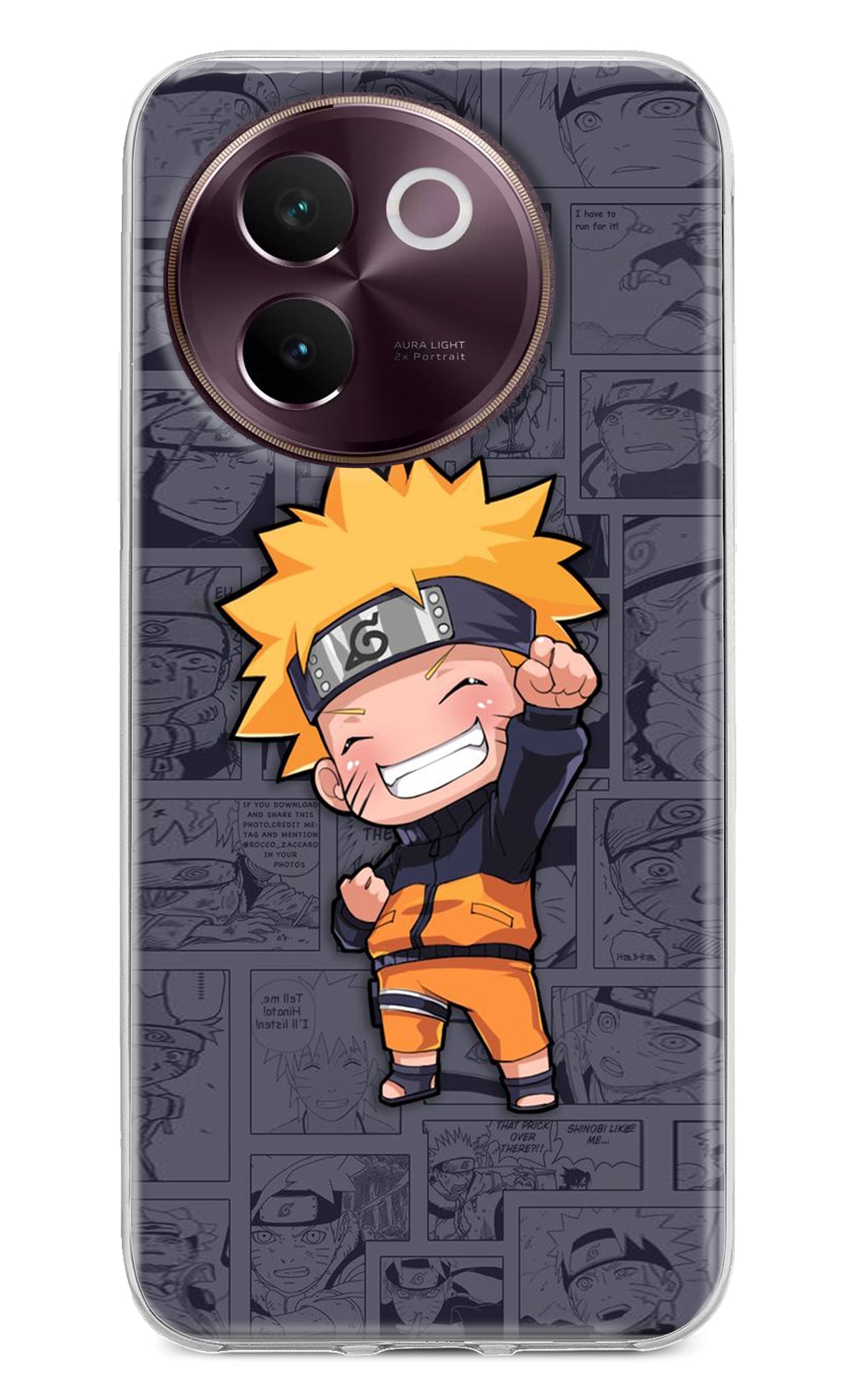 Chota Naruto Vivo V30e Back Cover