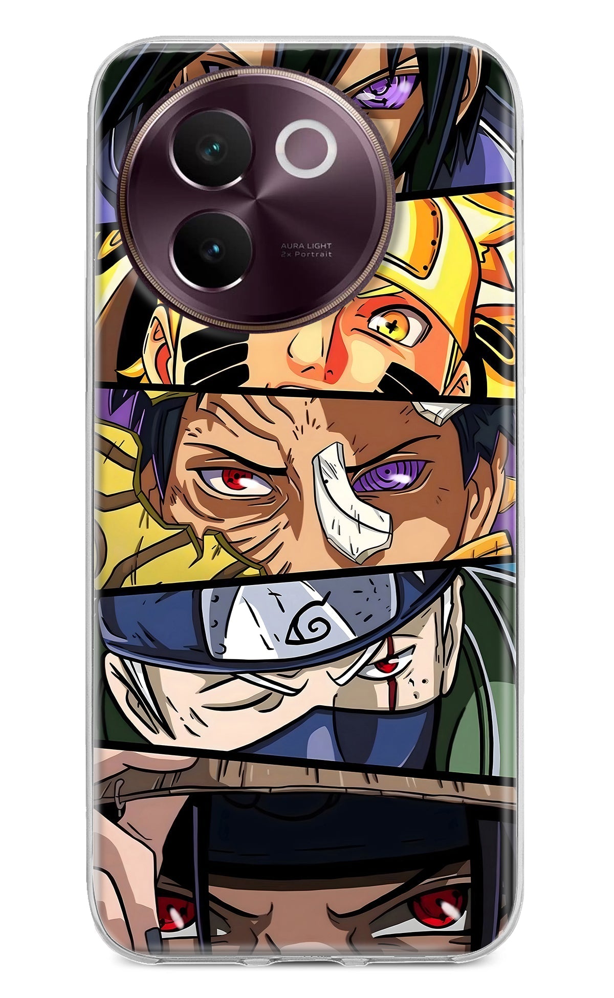 Naruto Character Vivo V30e Back Cover