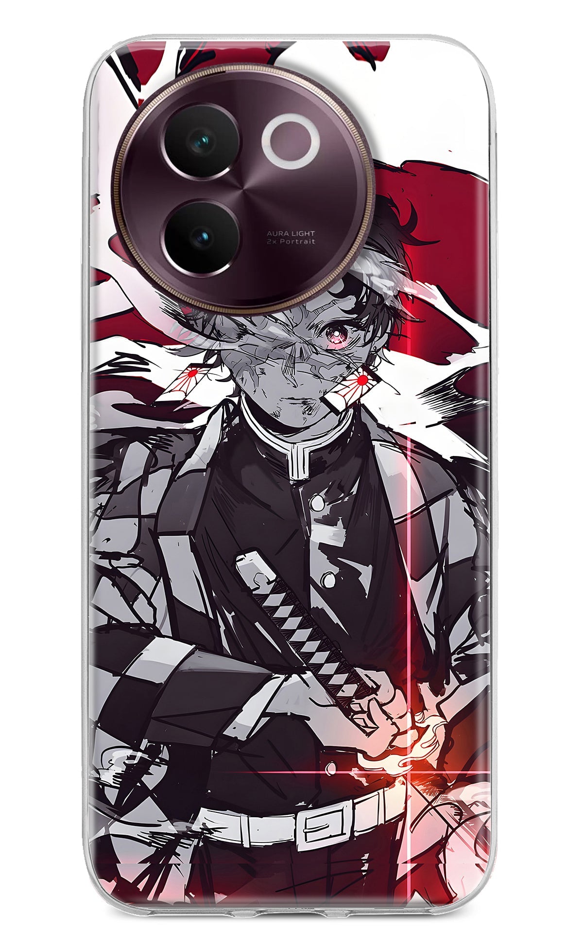 Demon Slayer Vivo V30e Back Cover