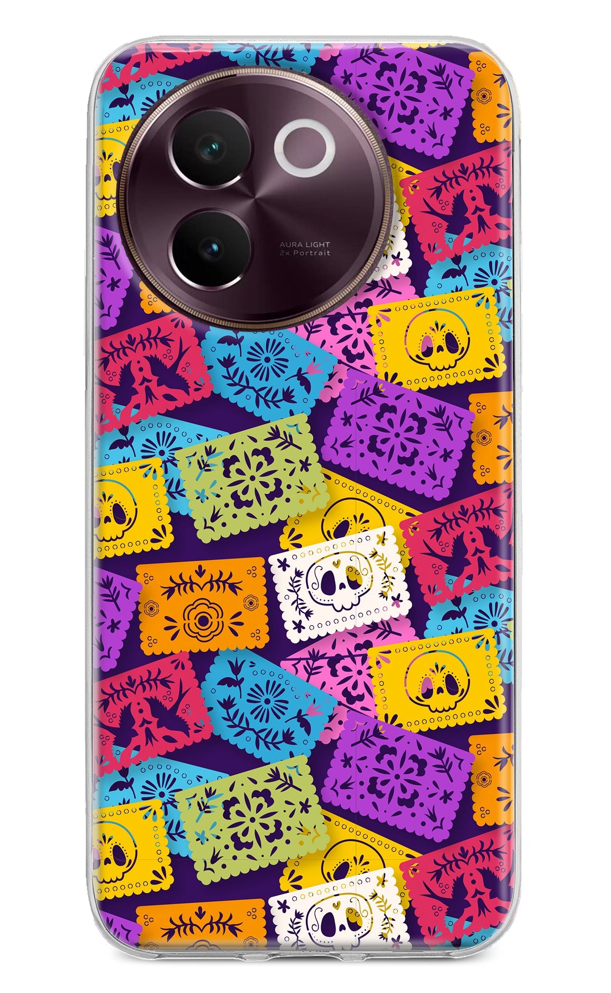 Mexican Pattern Vivo V30e Back Cover