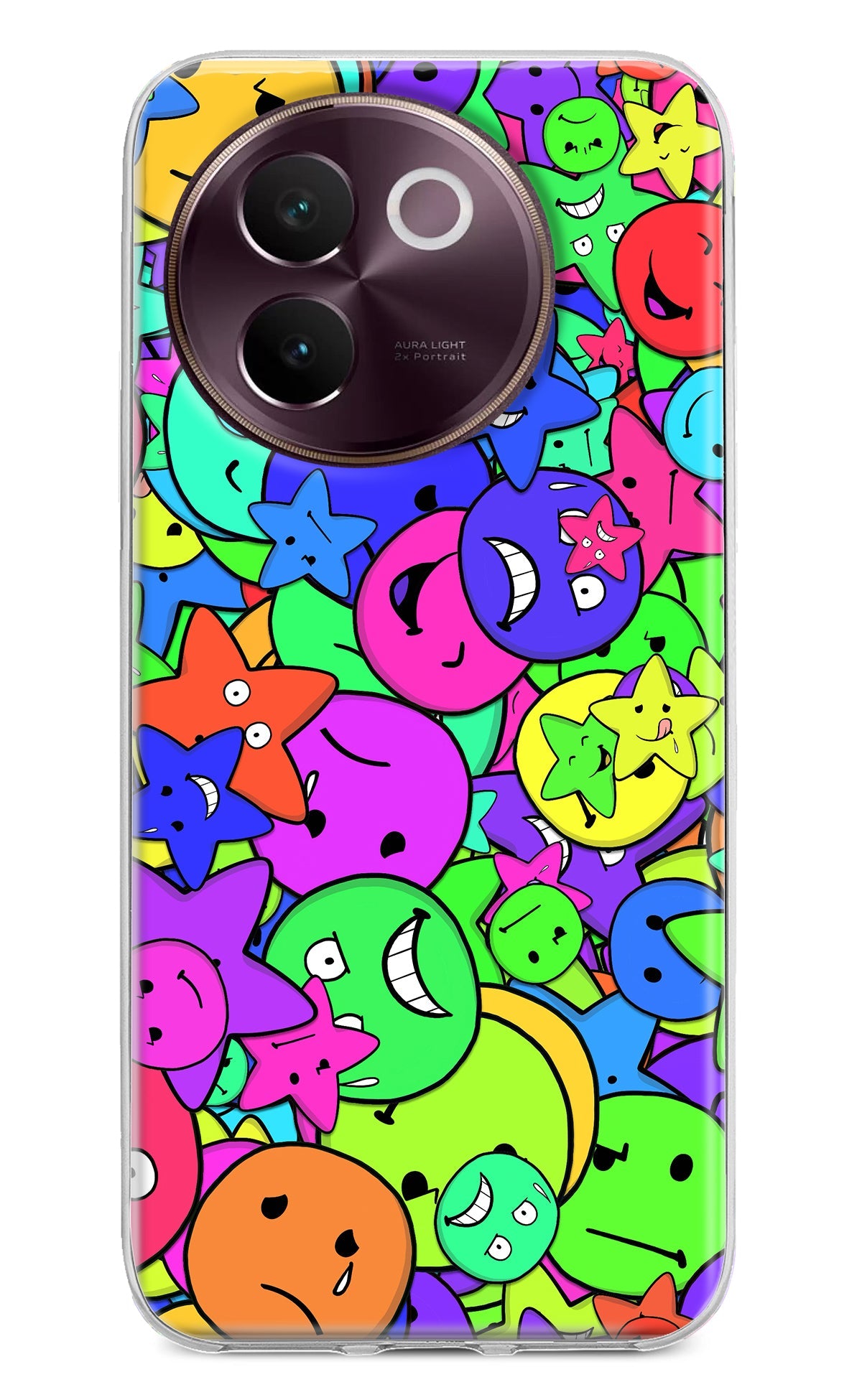 Fun Doodle Vivo V30e Back Cover