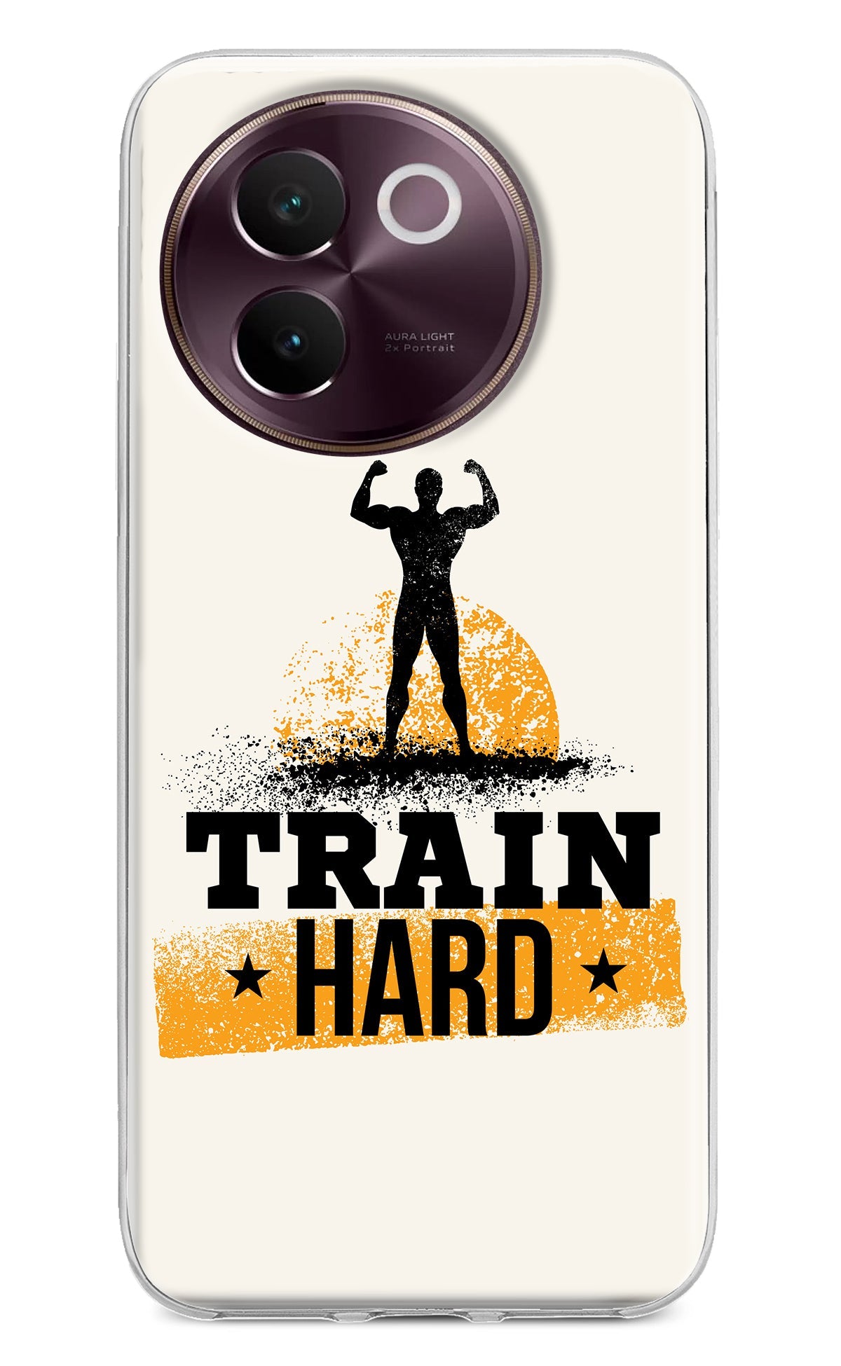 Train Hard Vivo V30e Back Cover