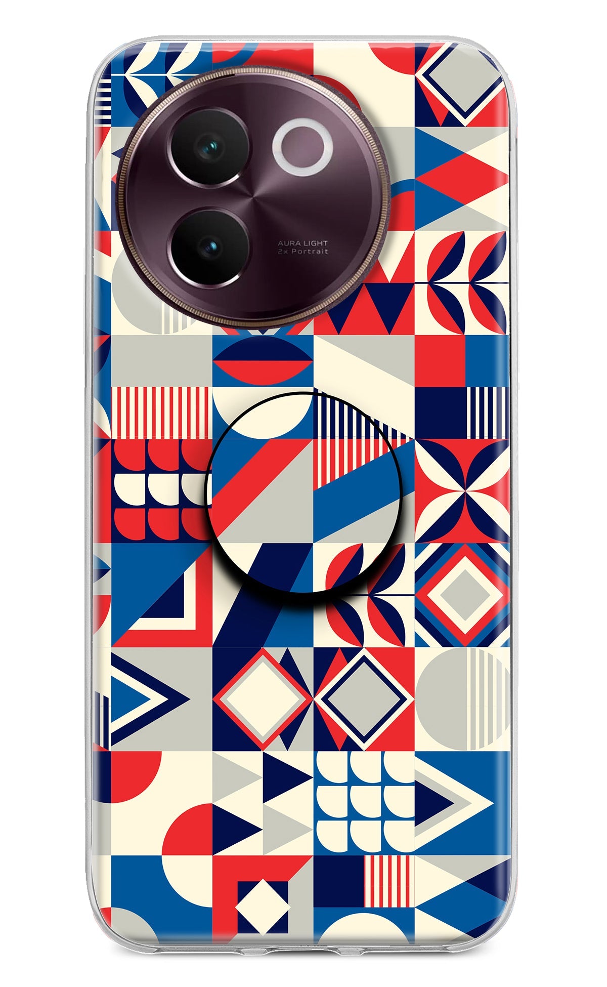 Colorful Pattern Vivo V30e Pop Case