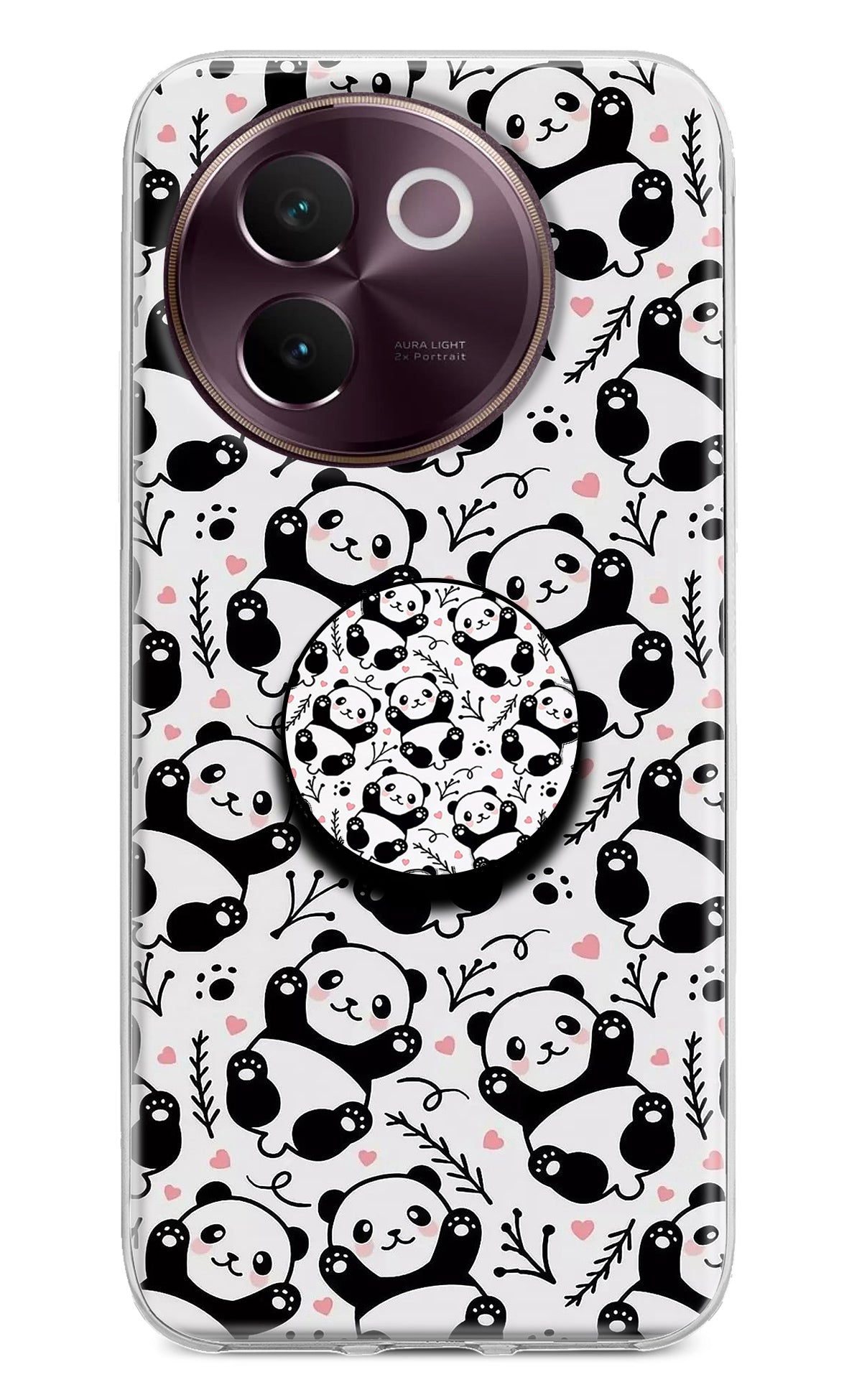 Cute Panda Vivo V30e Pop Case