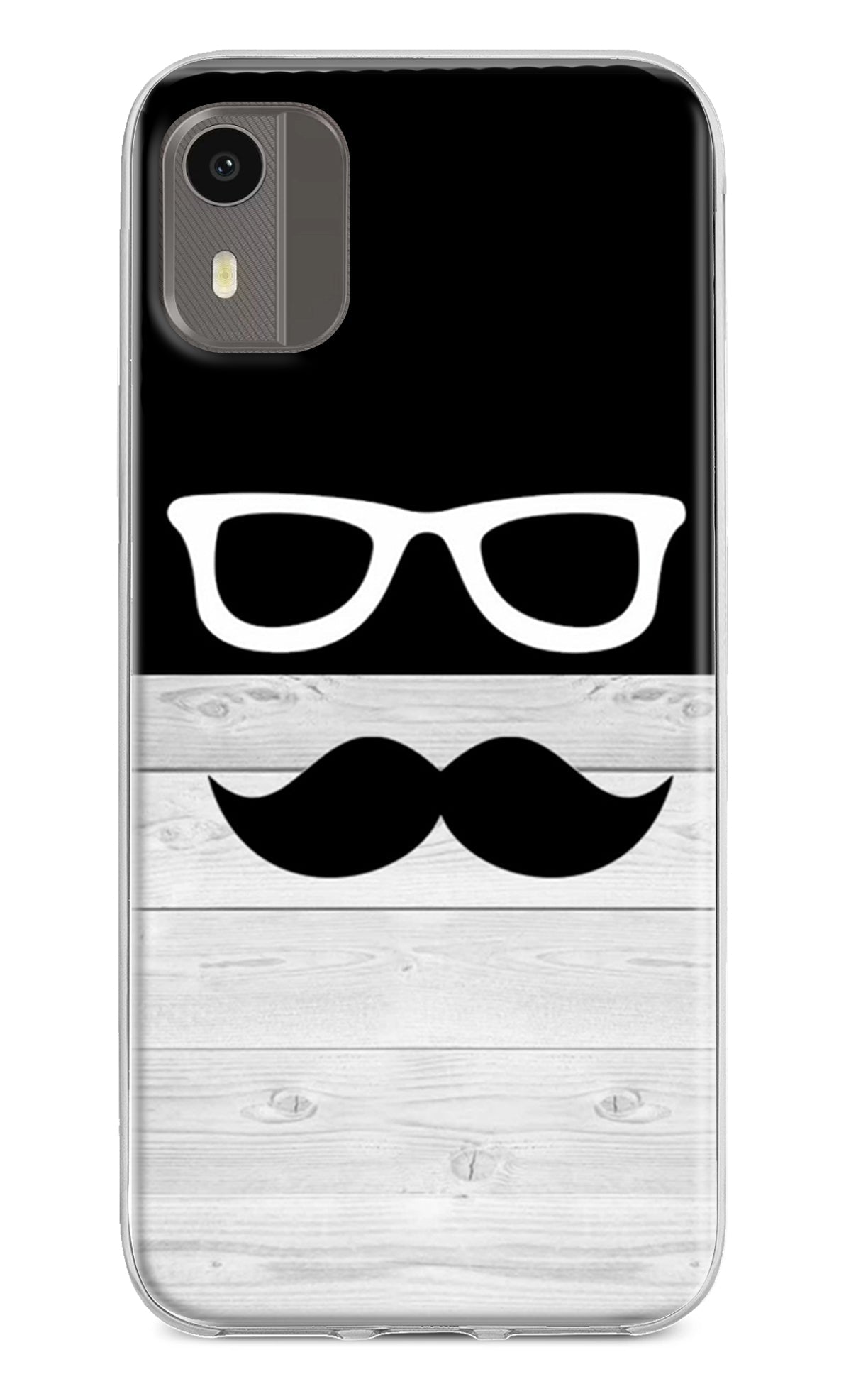 Mustache Nokia C12/C12 Pro Back Cover