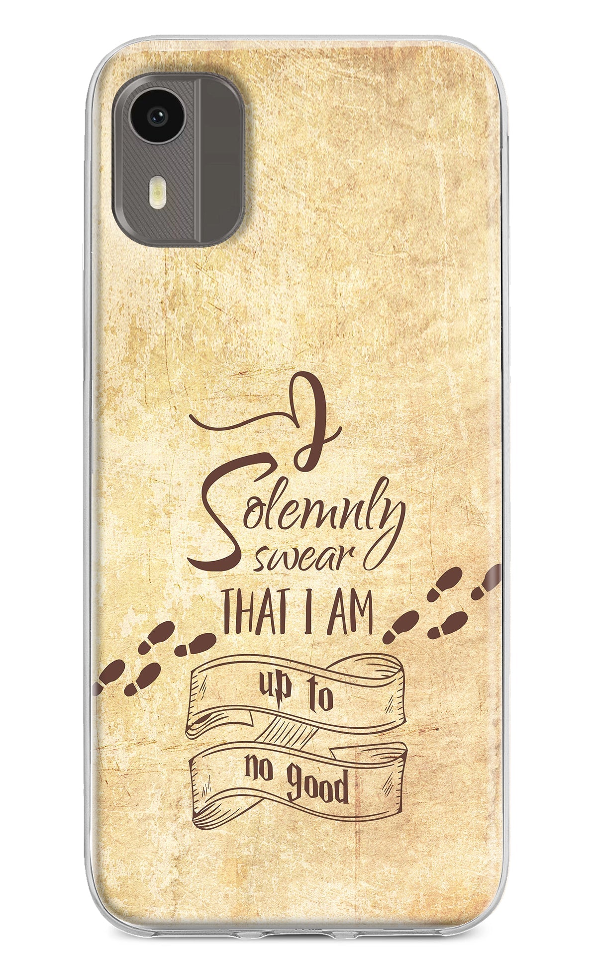 I Solemnly swear that i up to no good Nokia C12/C12 Pro Back Cover