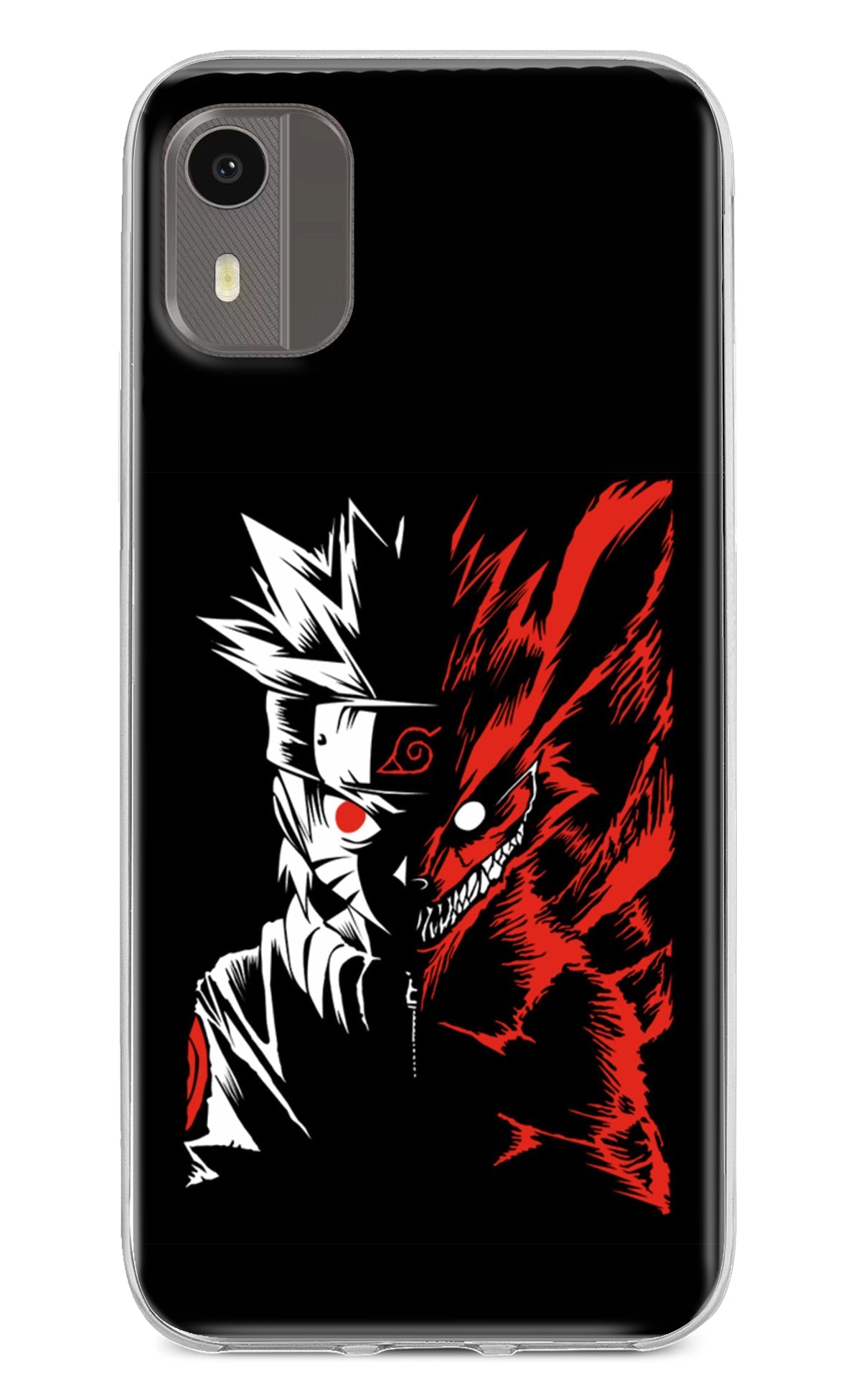 Naruto Two Face Nokia C12/C12 Pro Back Cover