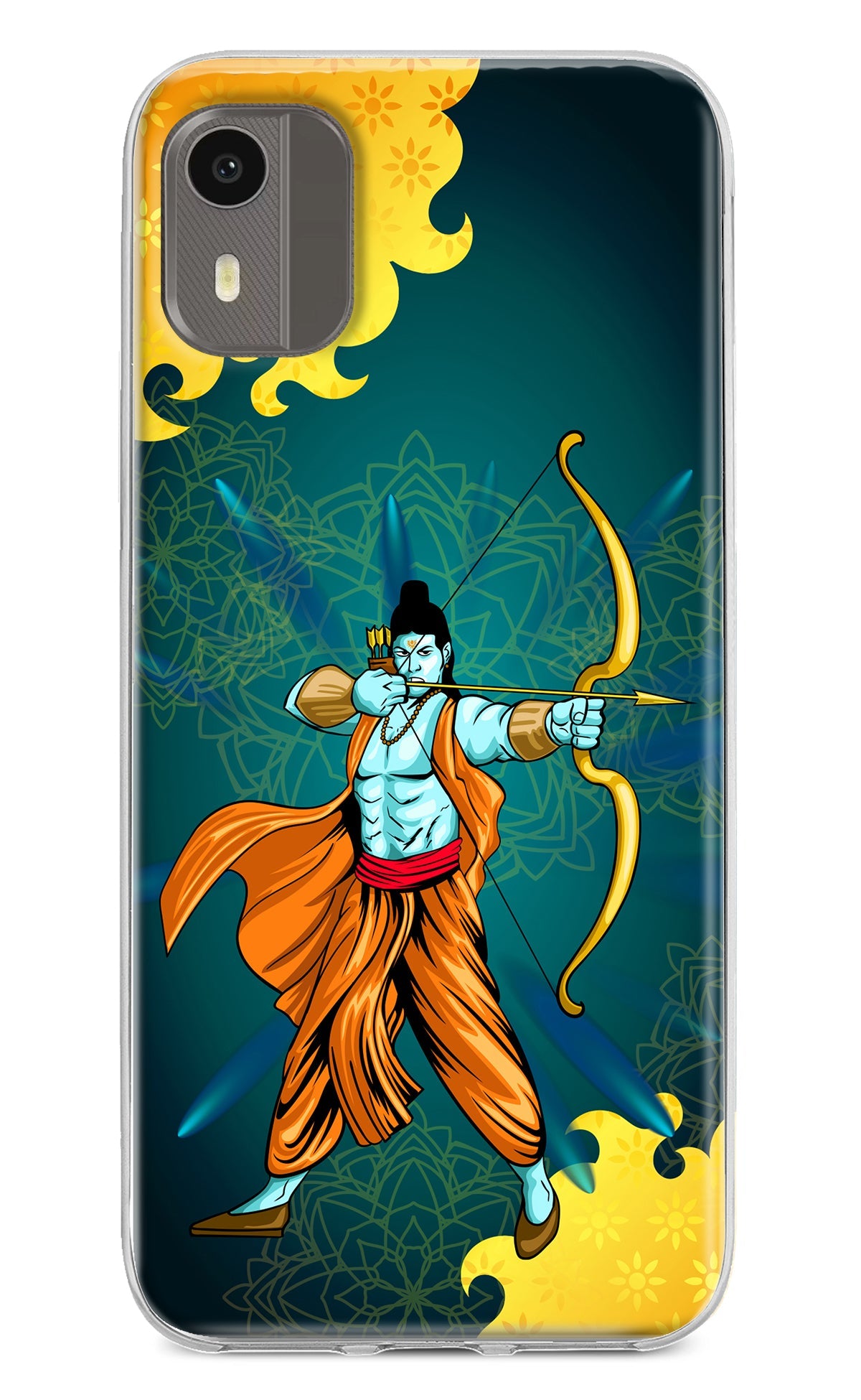 Lord Ram - 6 Nokia C12/C12 Pro Back Cover