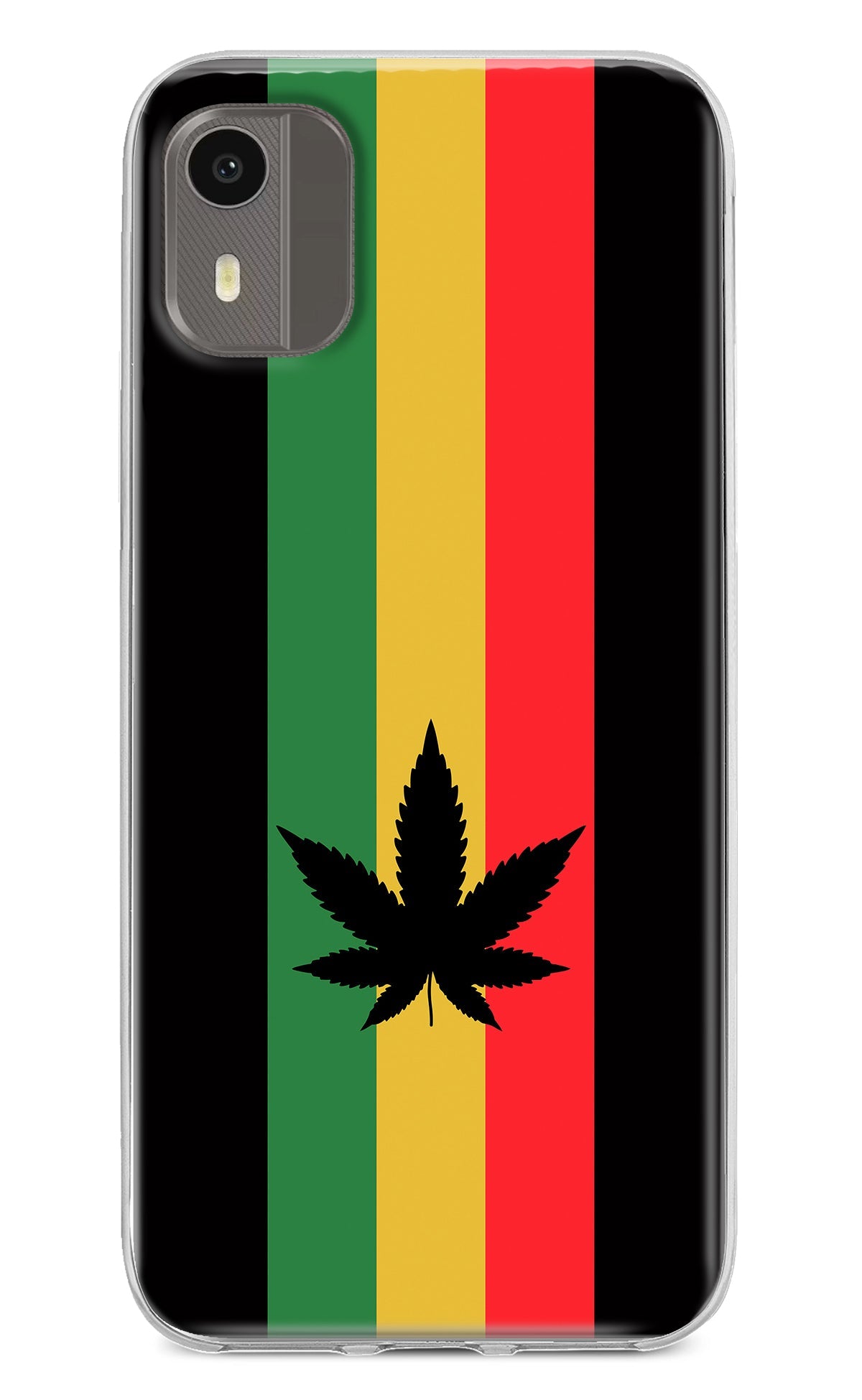 Weed Flag Nokia C12/C12 Pro Back Cover