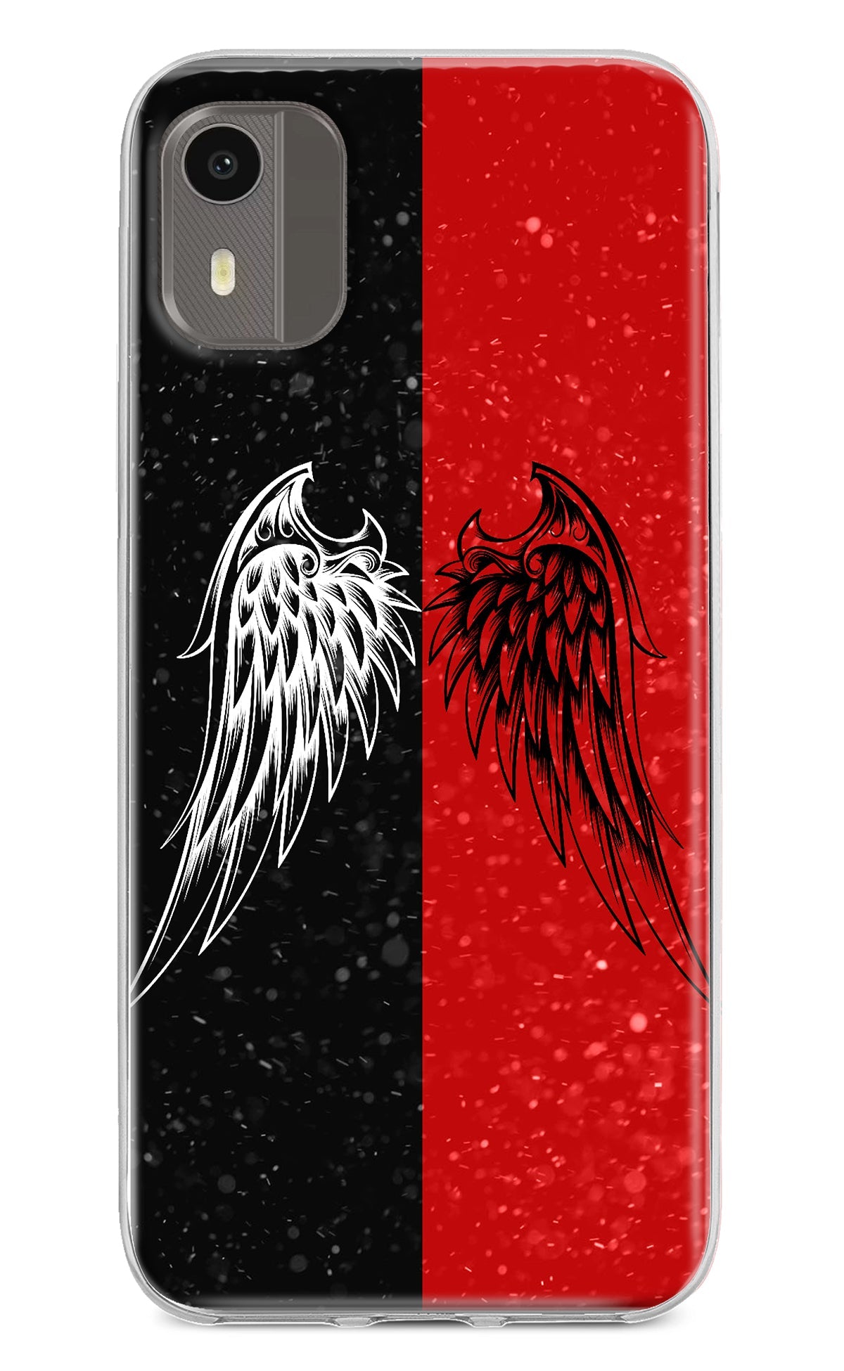 Wings Nokia C12/C12 Pro Back Cover