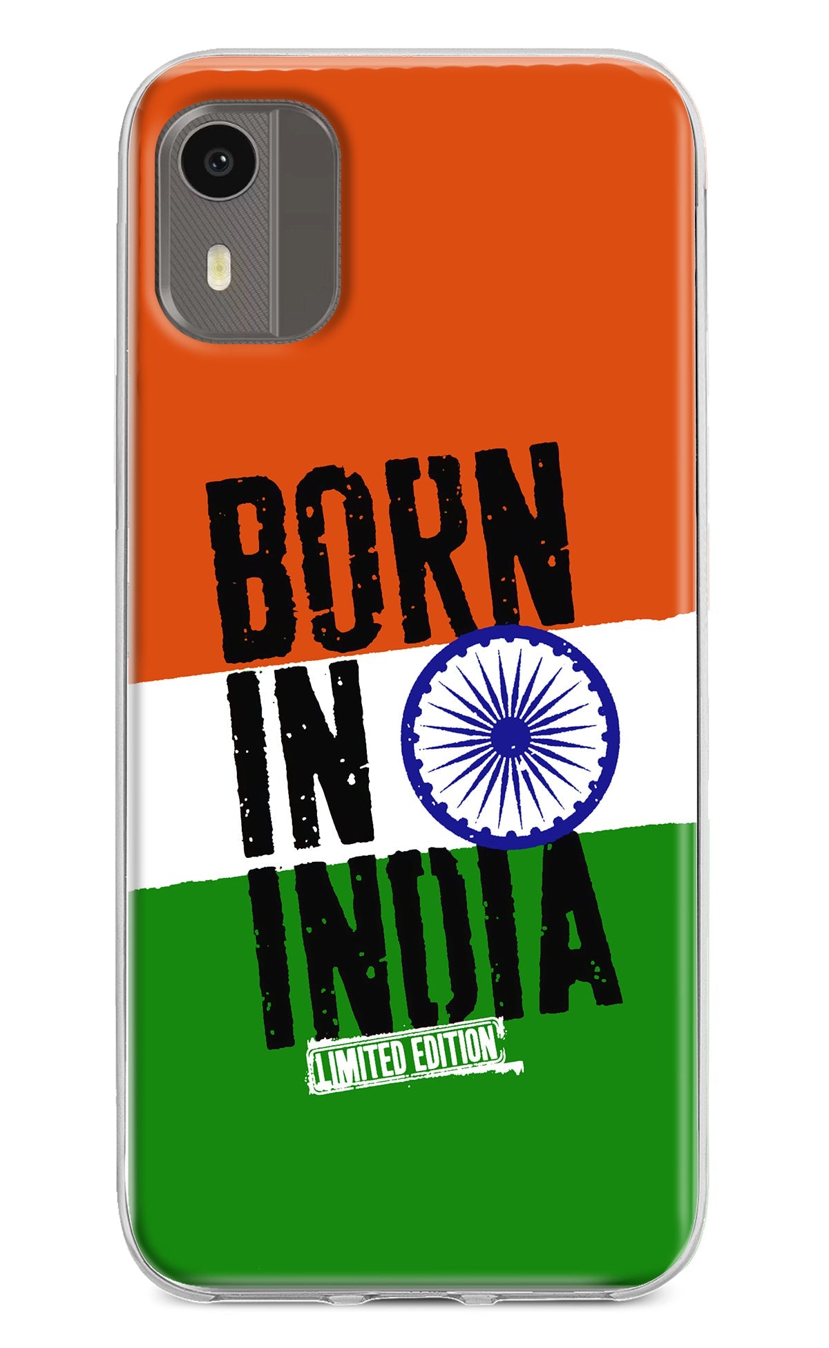 Born in India Nokia C12/C12 Pro Back Cover
