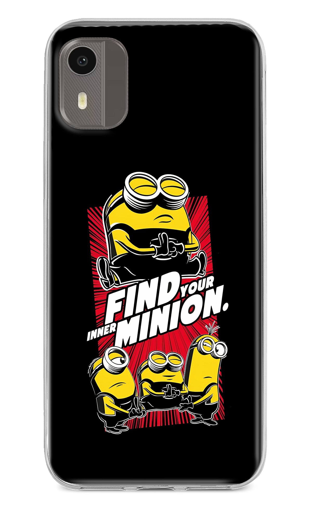 Find your inner Minion Nokia C12/C12 Pro Back Cover