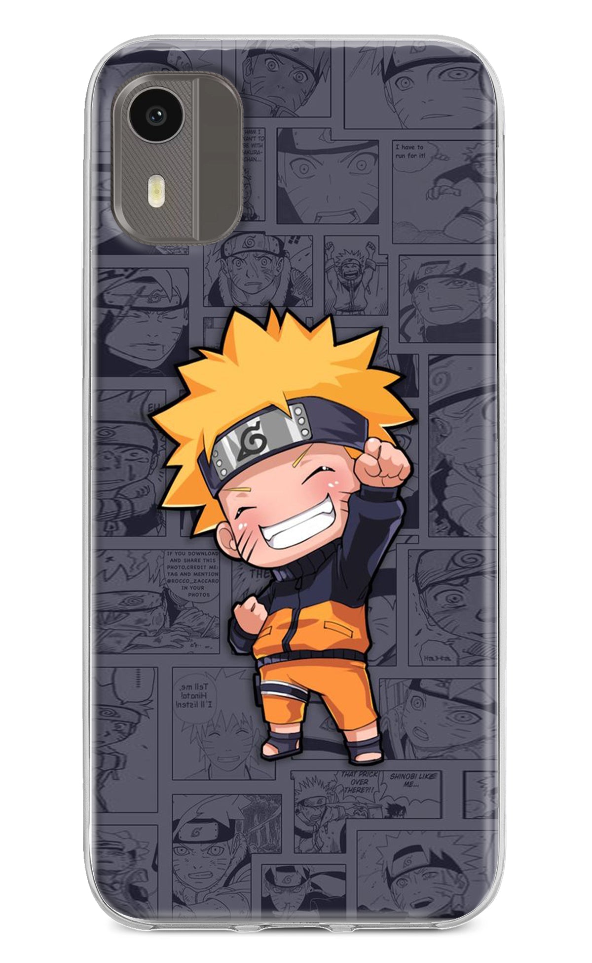 Chota Naruto Nokia C12/C12 Pro Back Cover