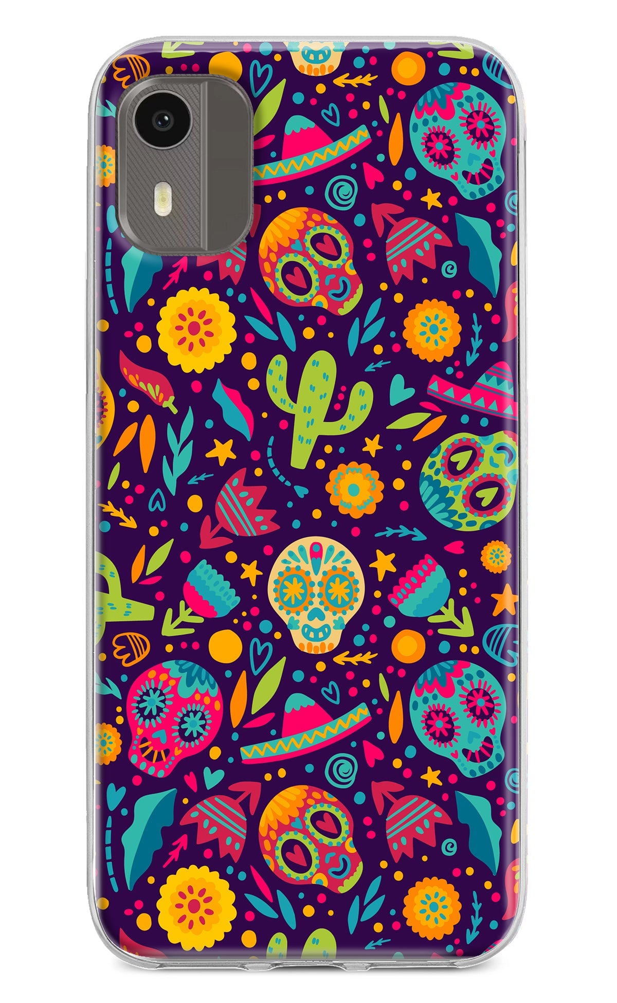 Mexican Design Nokia C12/C12 Pro Back Cover