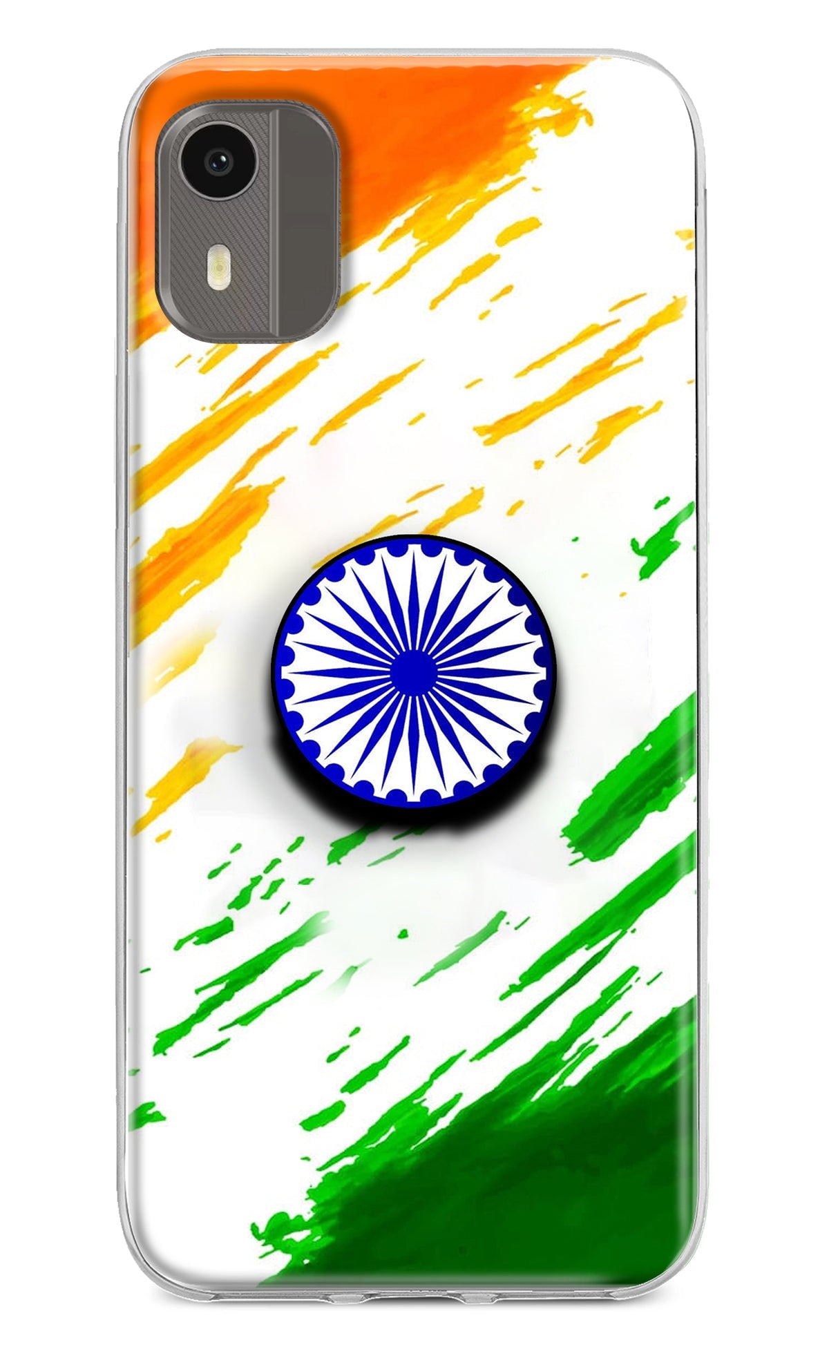 Indian Flag Ashoka Chakra Nokia C12/C12 Pro Pop Case