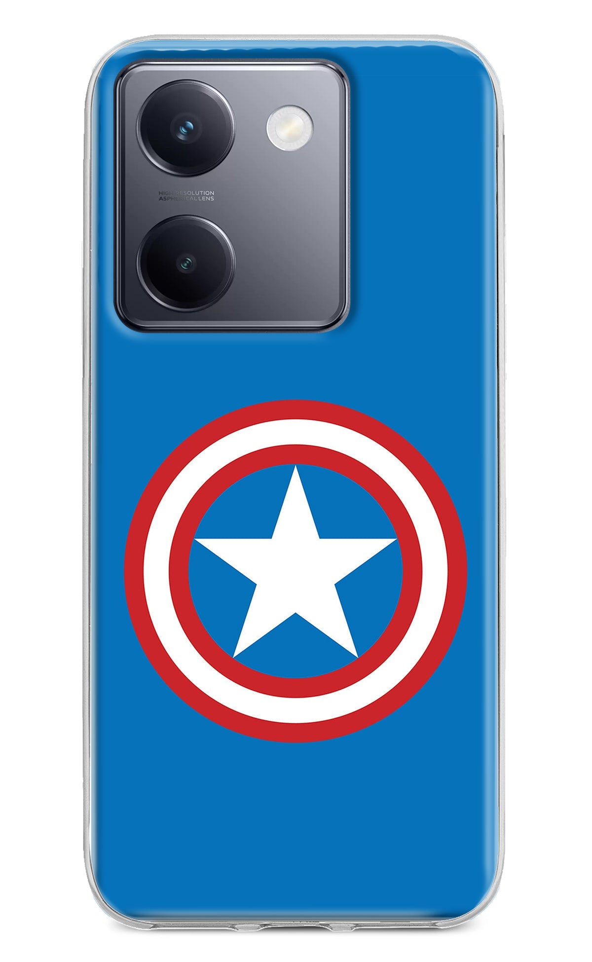 Captain America Logo Vivo Y200 Pro Back Cover