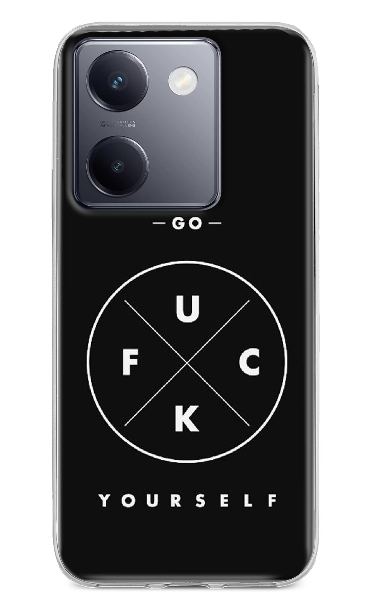 Go Fuck Yourself Vivo Y200 Pro Back Cover