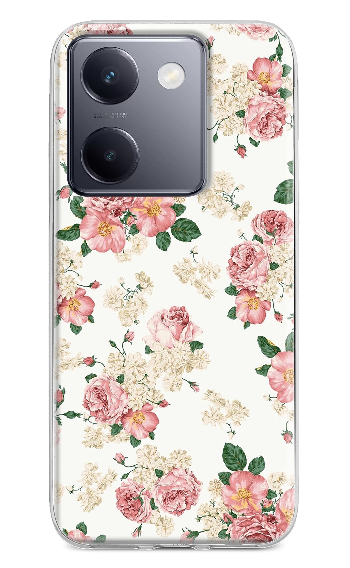 Flowers Vivo Y200 Pro Back Cover