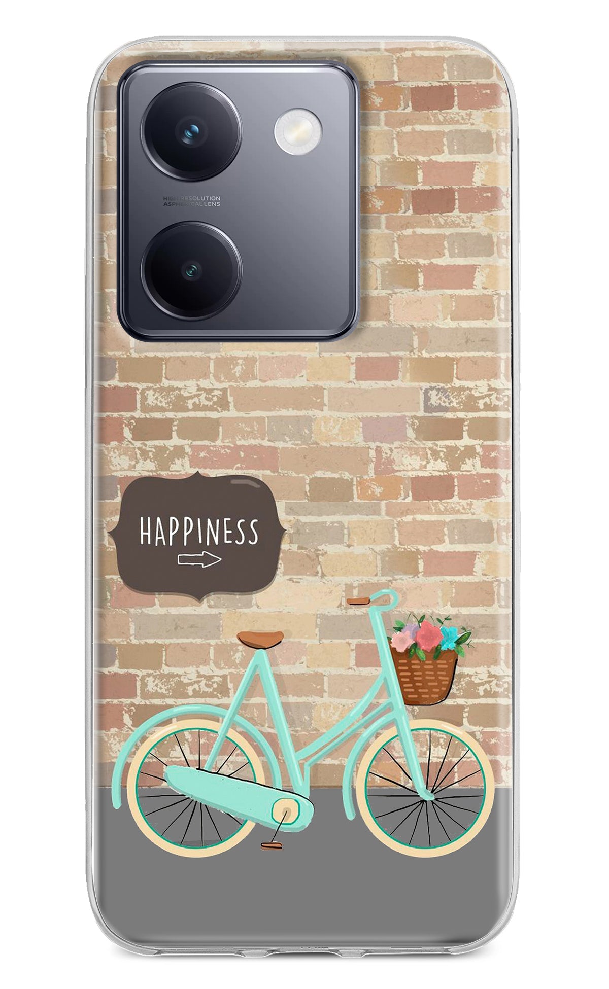 Happiness Artwork Vivo Y200 Pro Back Cover