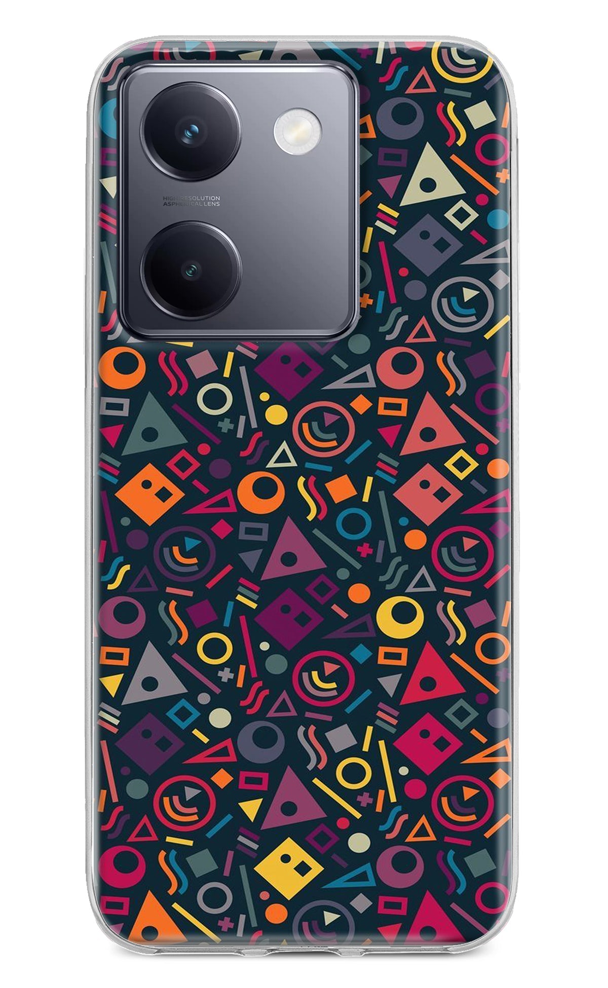 Geometric Abstract Vivo Y200 Pro Back Cover