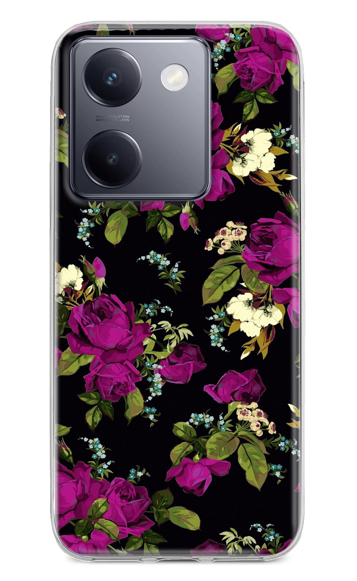 Flowers Vivo Y200 Pro Back Cover