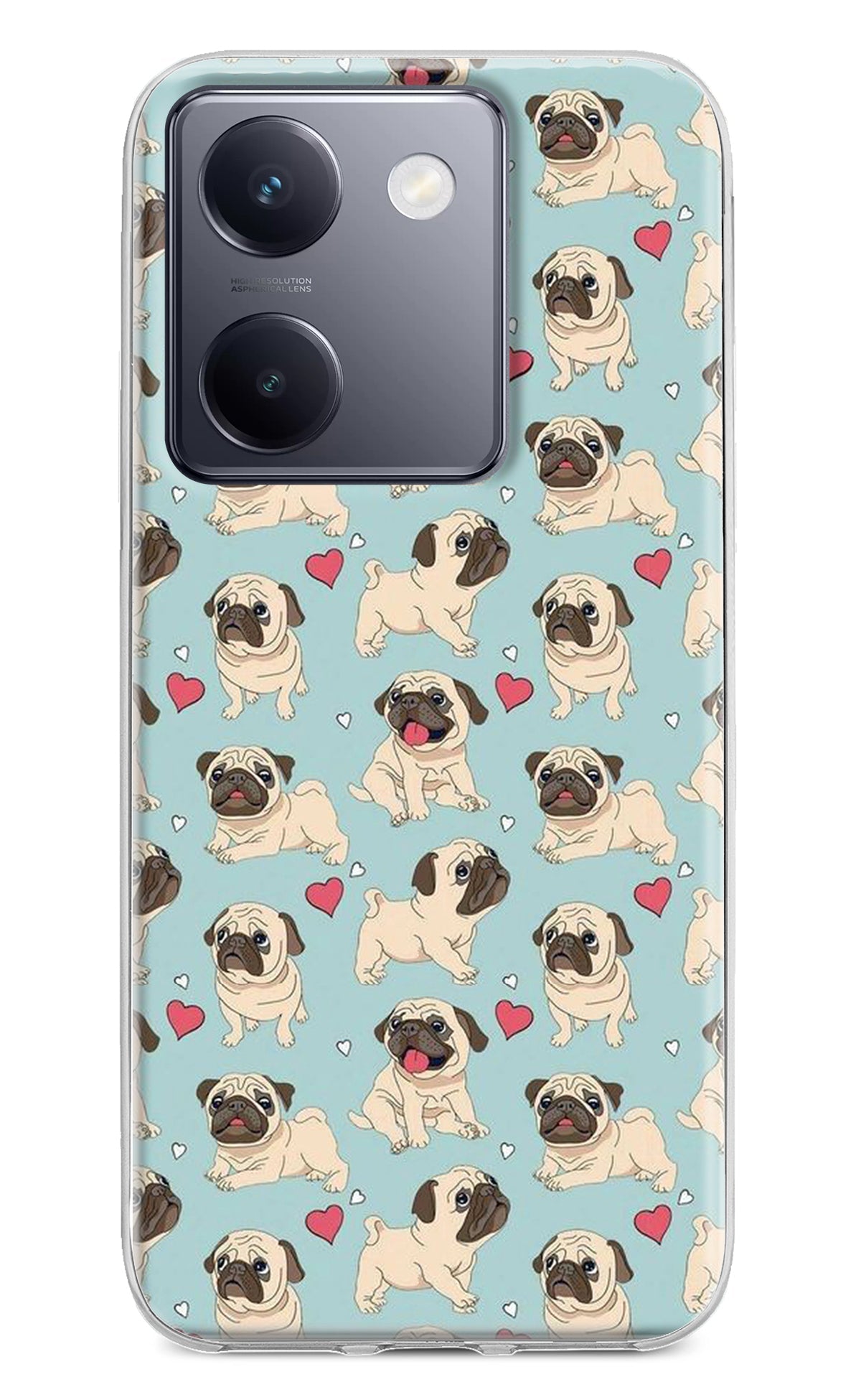 Pug Dog Vivo Y200 Pro Back Cover