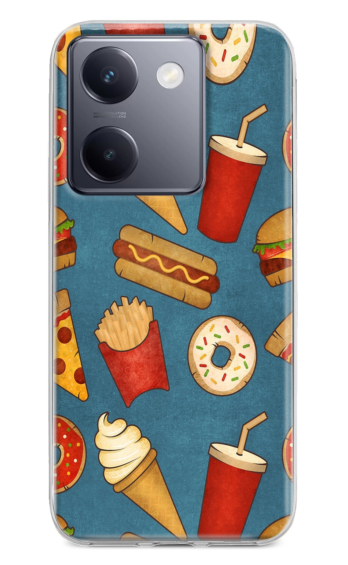 Foodie Vivo Y200 Pro Back Cover