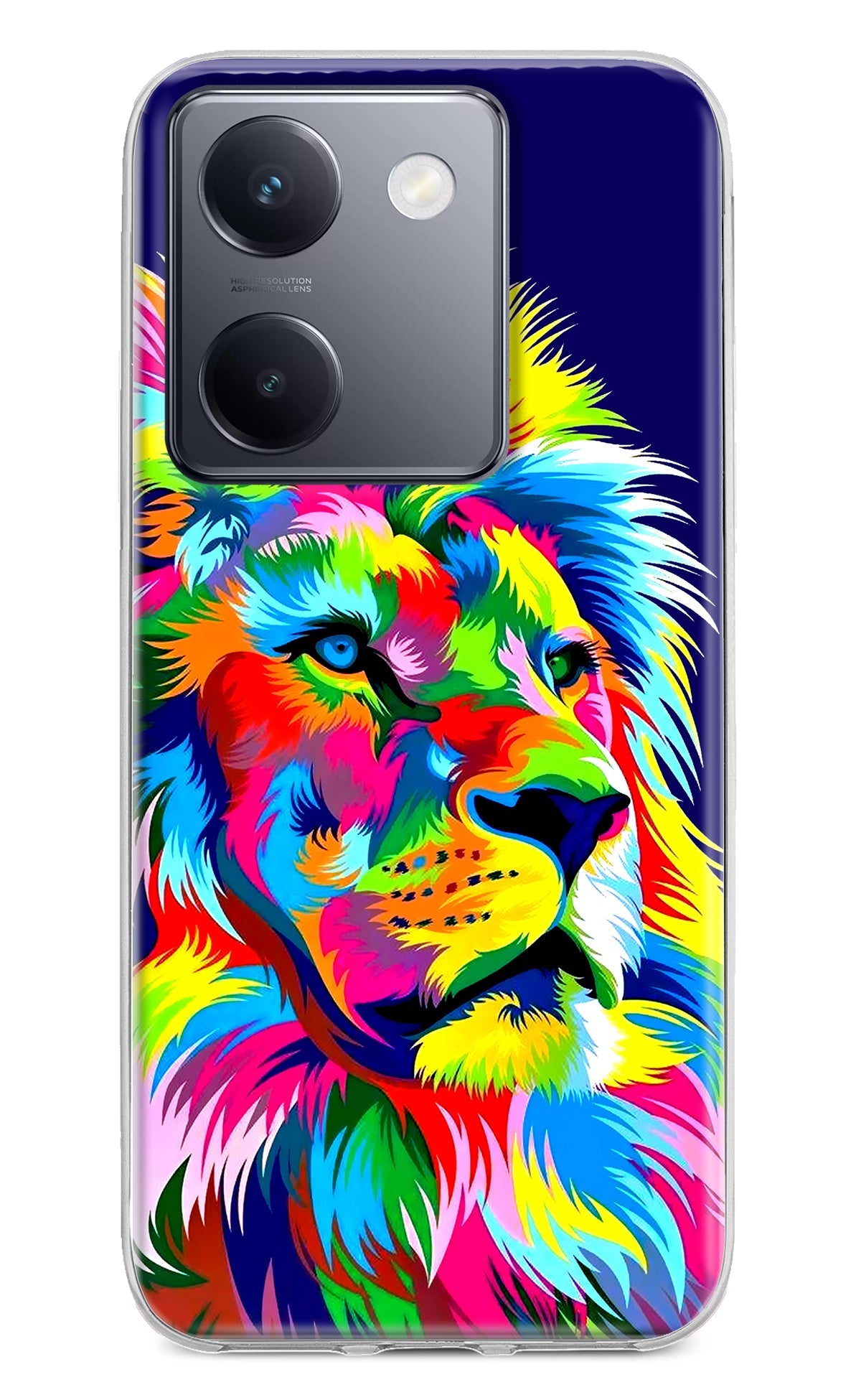 Vector Art Lion Vivo Y200 Pro Back Cover