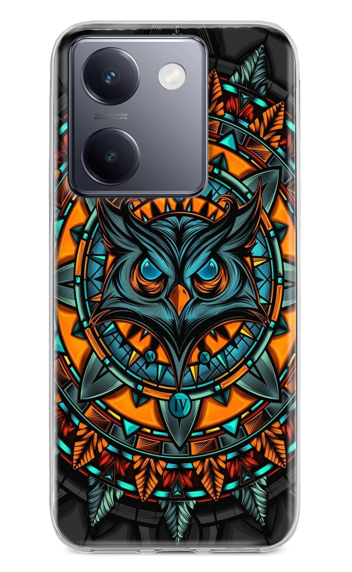 Angry Owl Art Vivo Y200 Pro Back Cover