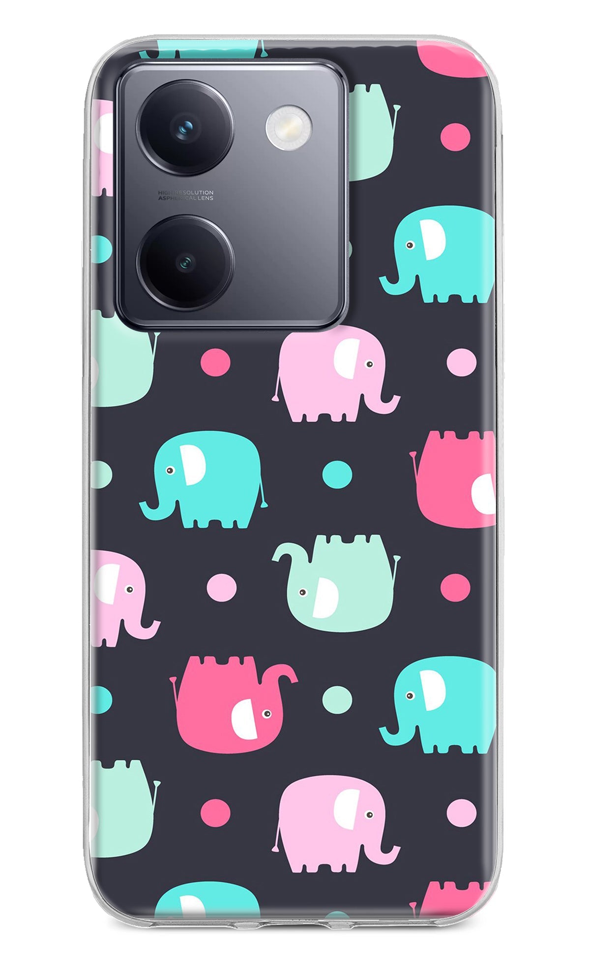 Elephants Vivo Y200 Pro Back Cover