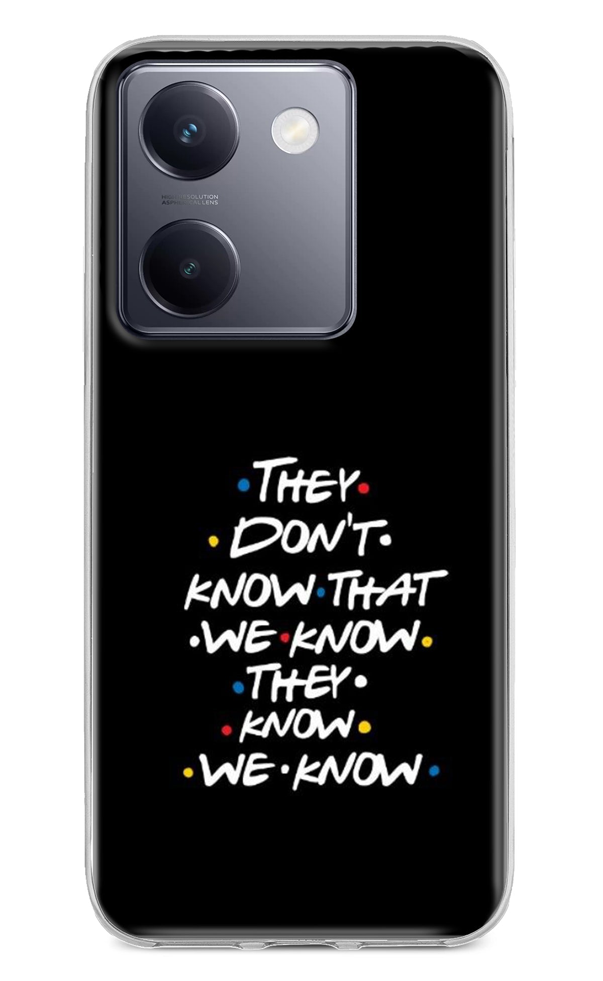 FRIENDS Dialogue Vivo Y200 Pro Back Cover