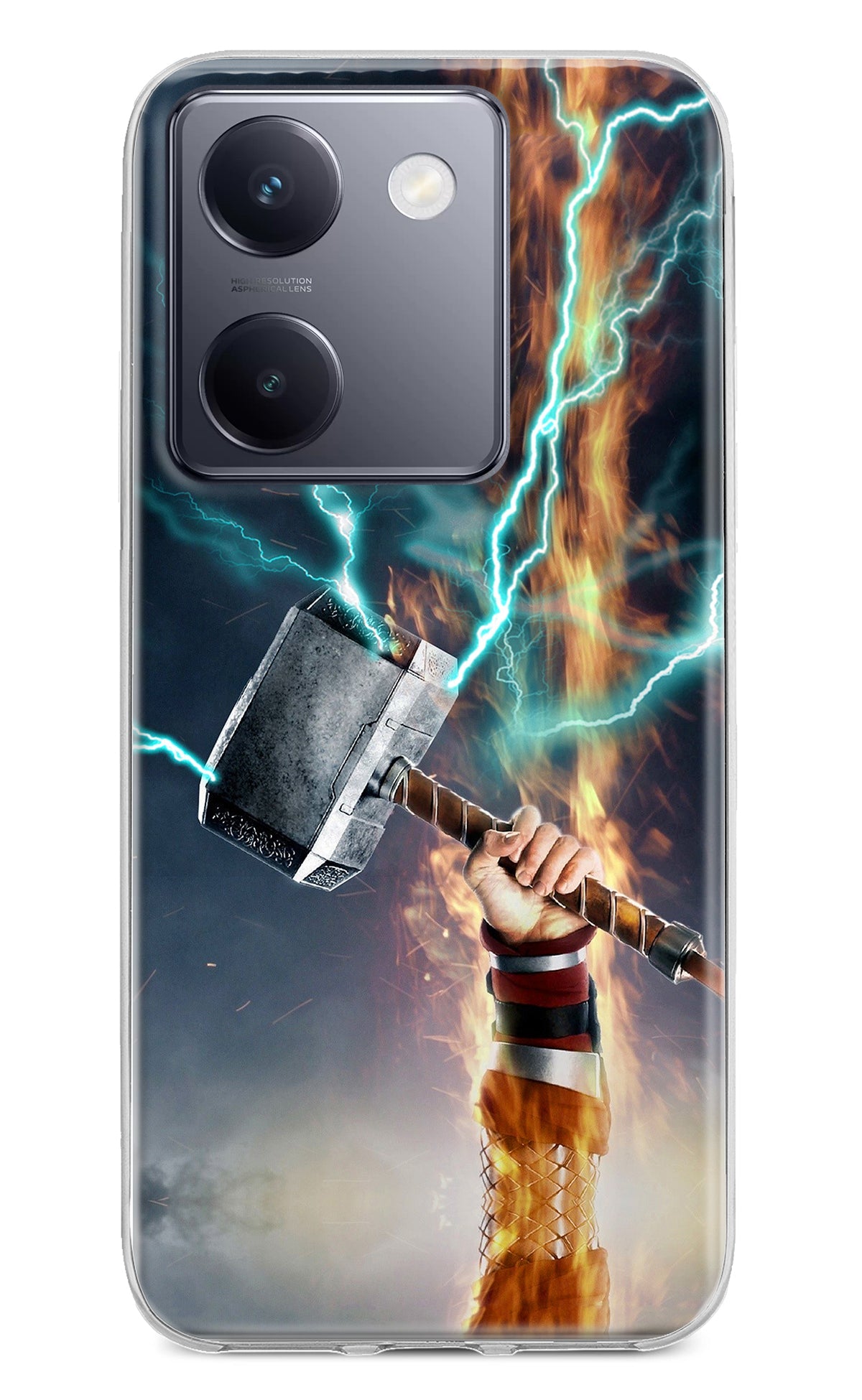 Thor Hammer Mjolnir Vivo Y200 Pro Back Cover