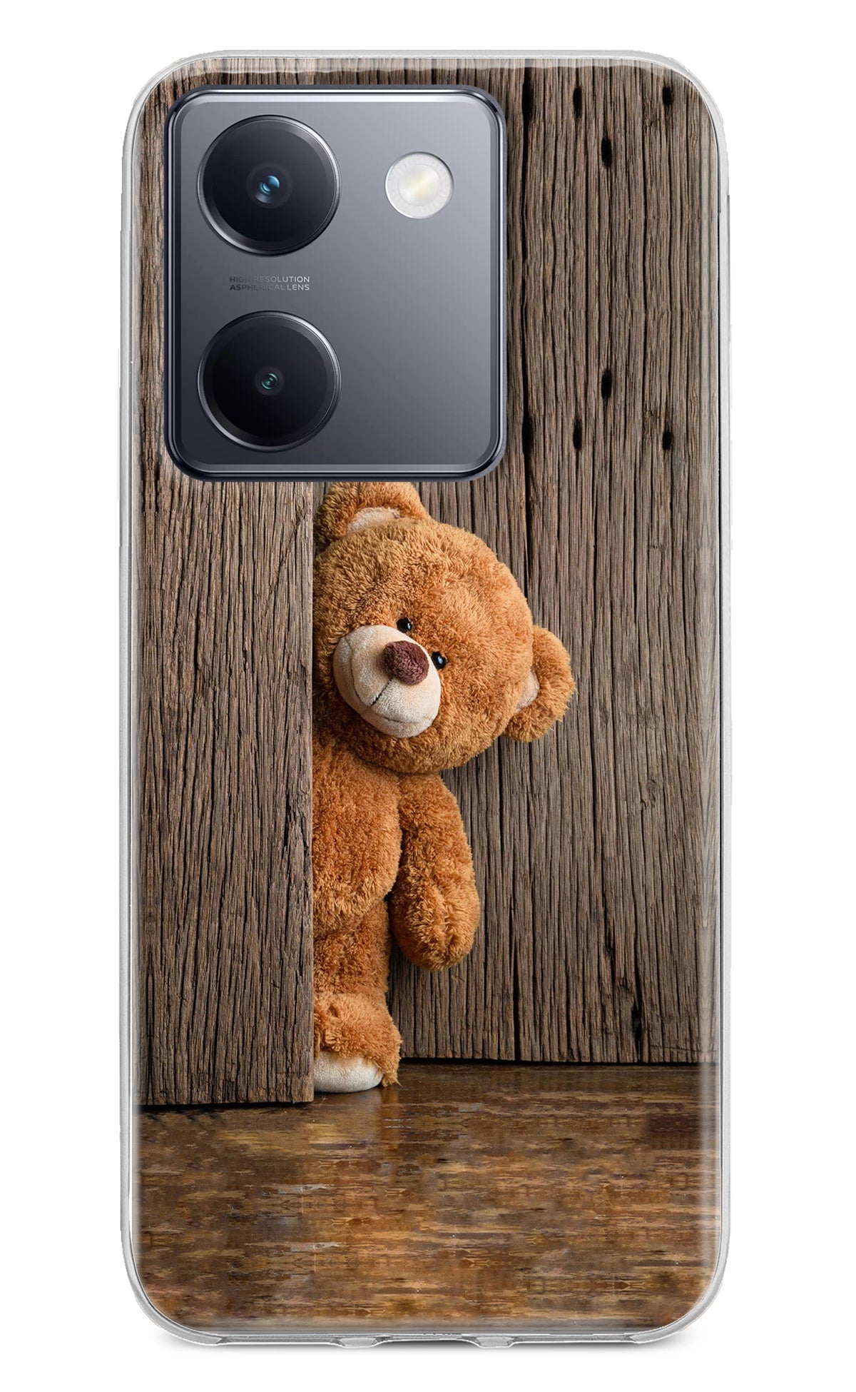 Teddy Wooden Vivo Y200 Pro Back Cover