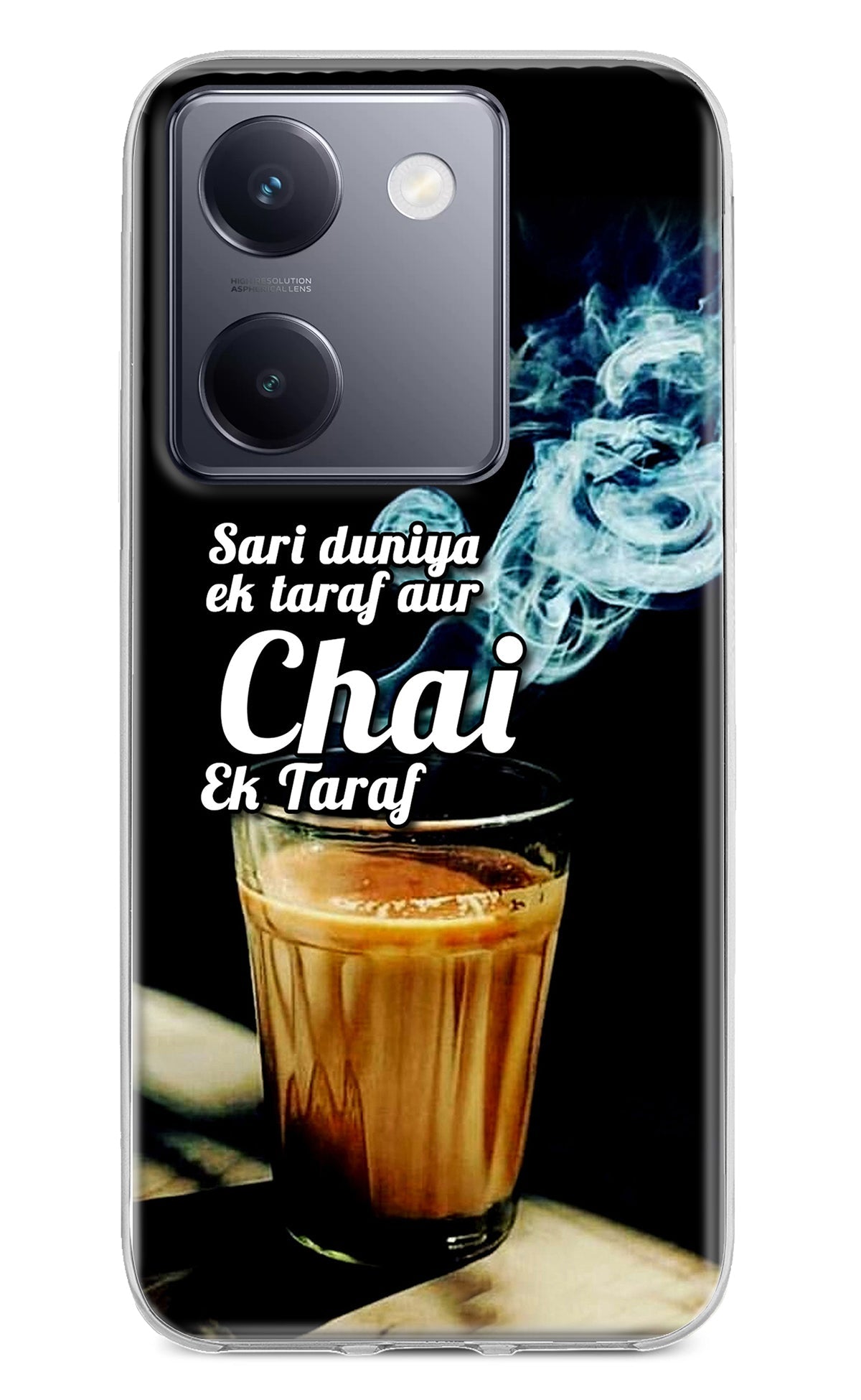 Chai Ek Taraf Quote Vivo Y200 Pro Back Cover