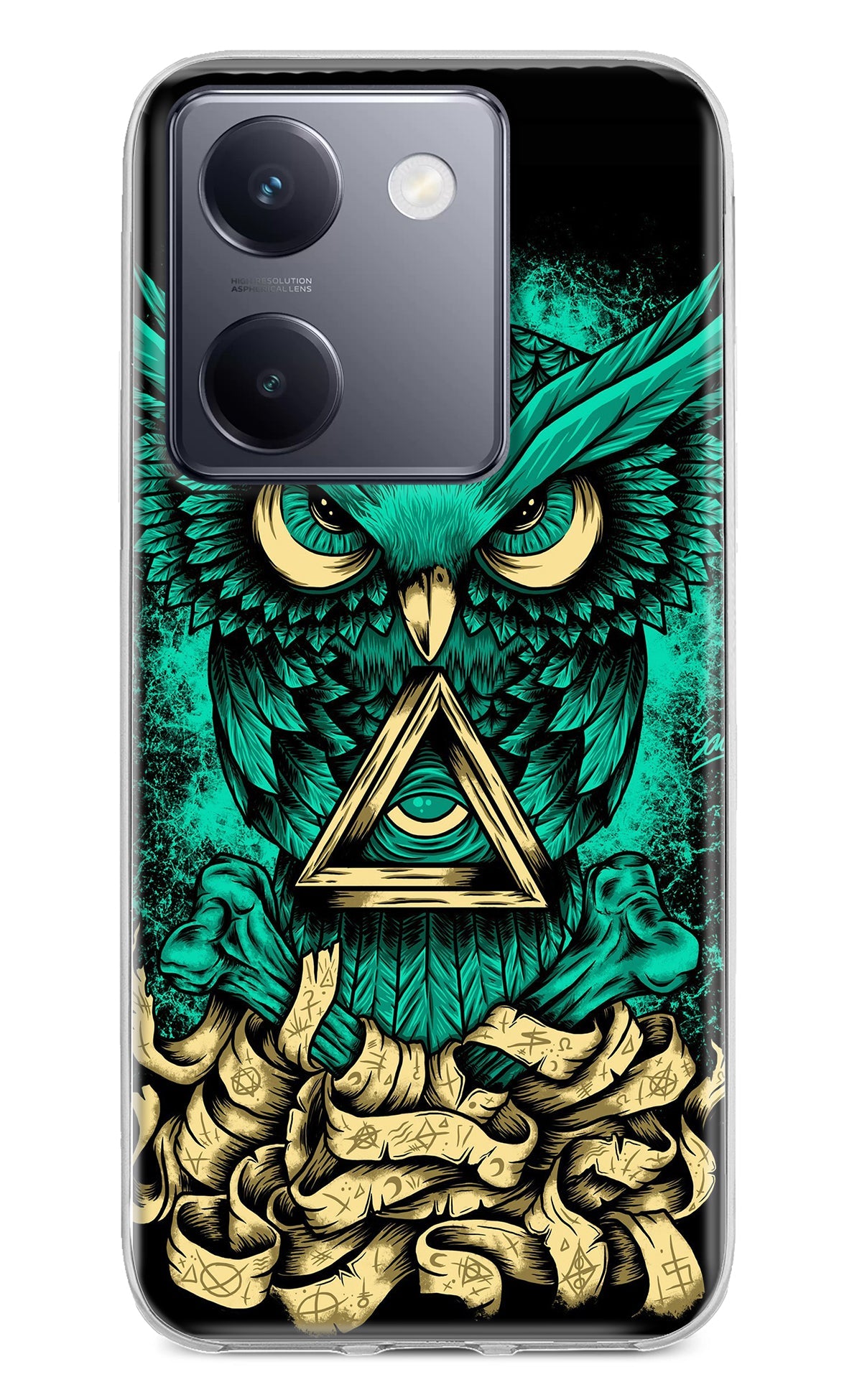 Green Owl Vivo Y200 Pro Back Cover