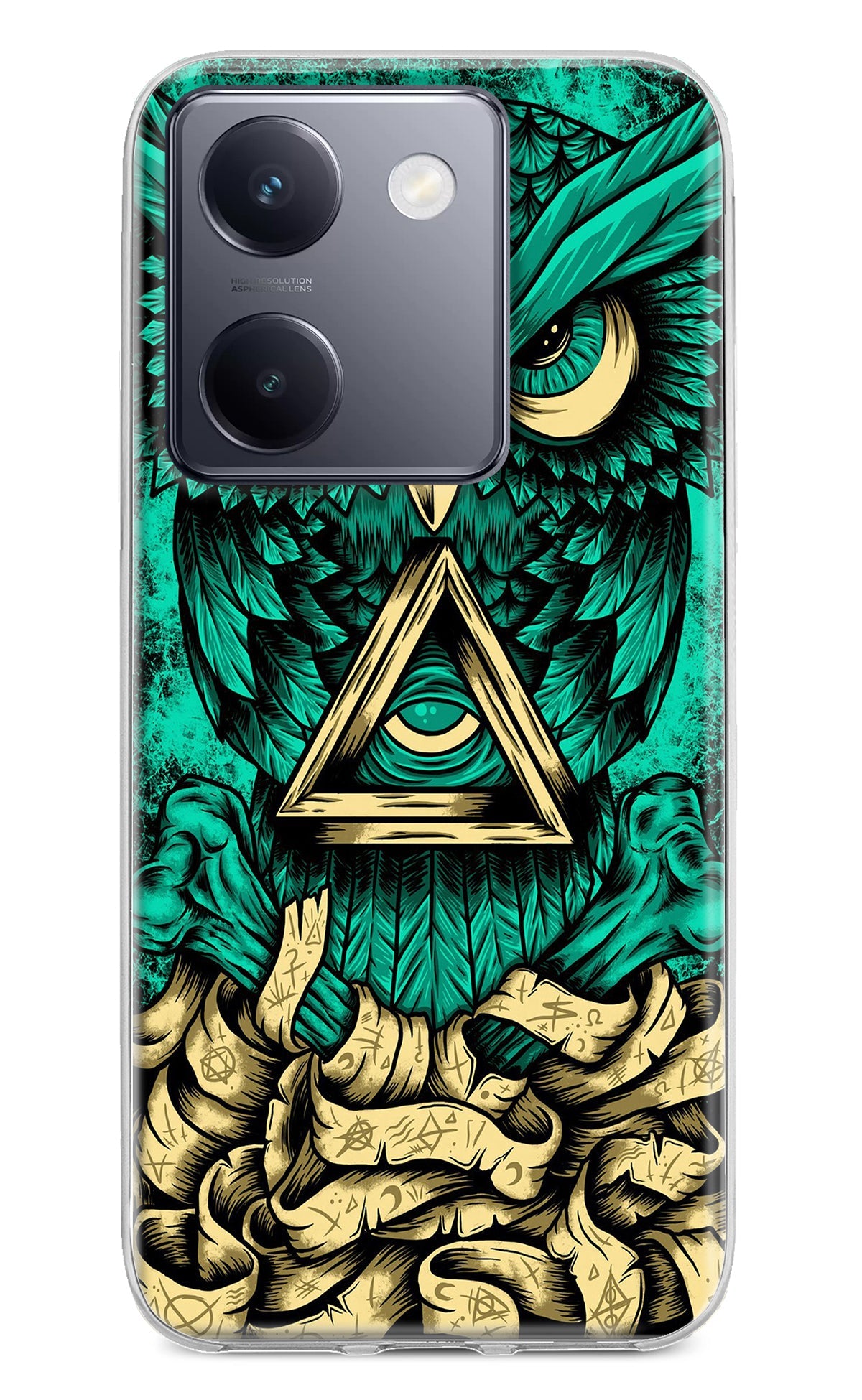 Green Owl Vivo Y200 Pro Back Cover