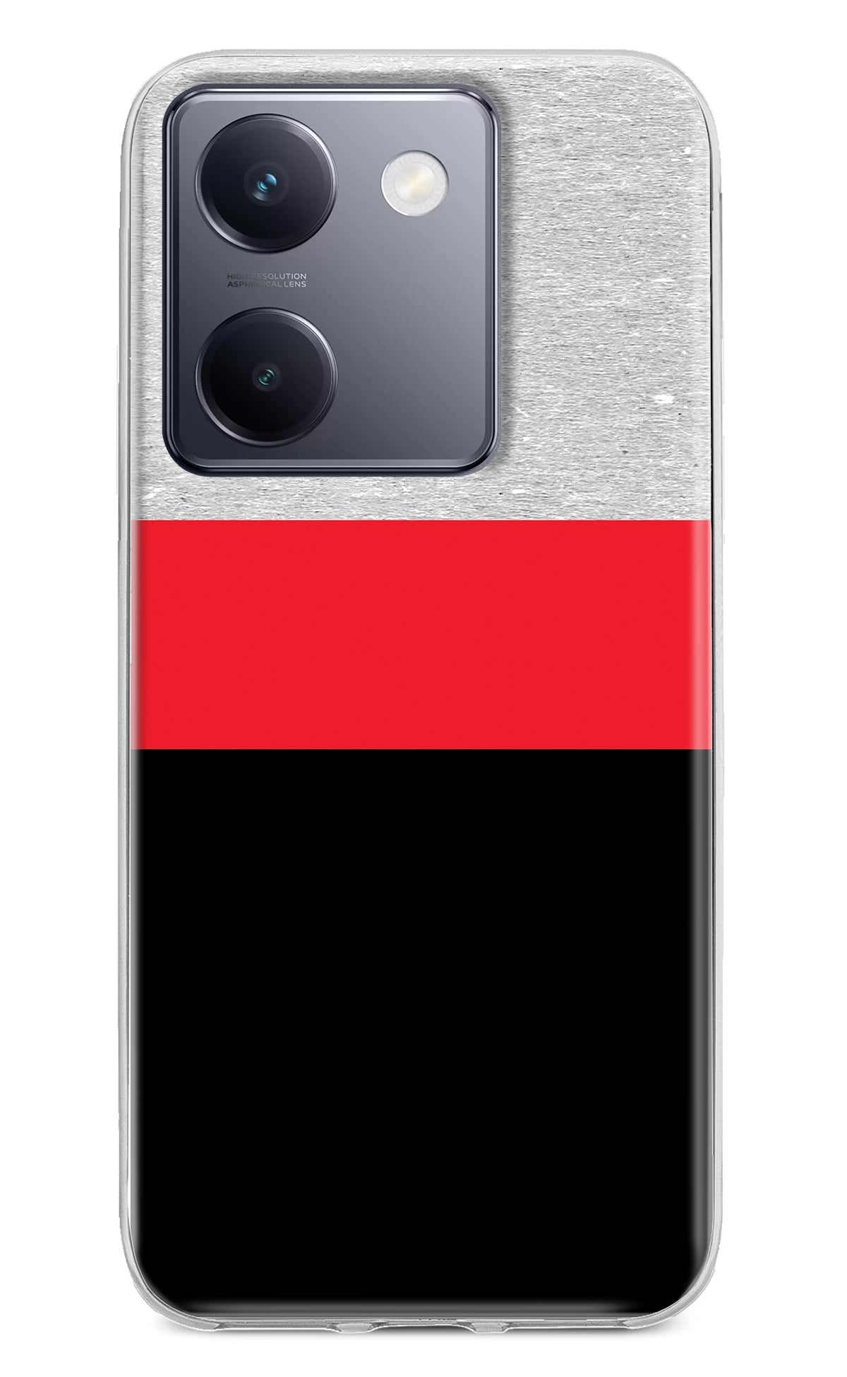 Tri Color Pattern Vivo Y200 Pro Back Cover