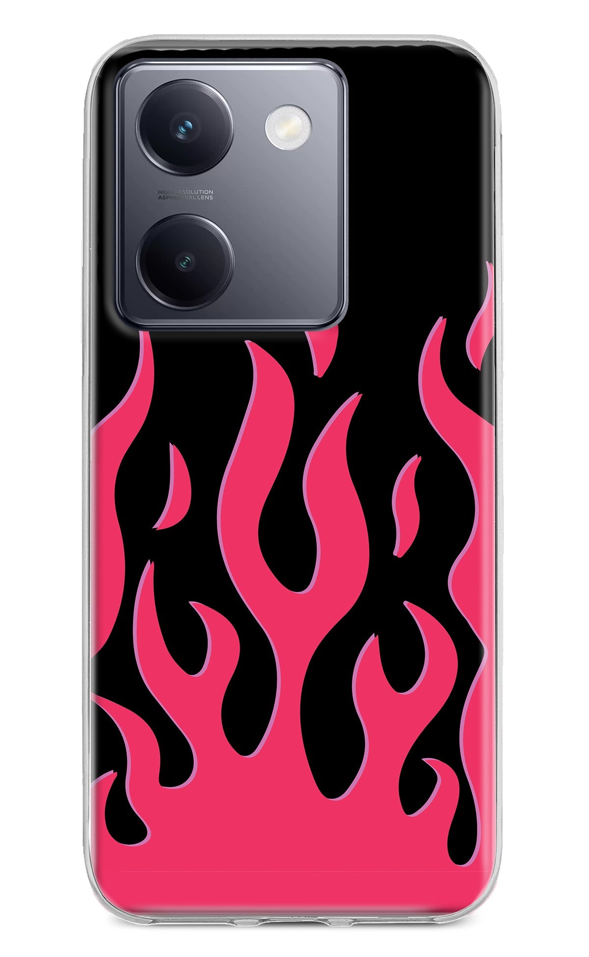 Fire Flames Vivo Y200 Pro Back Cover