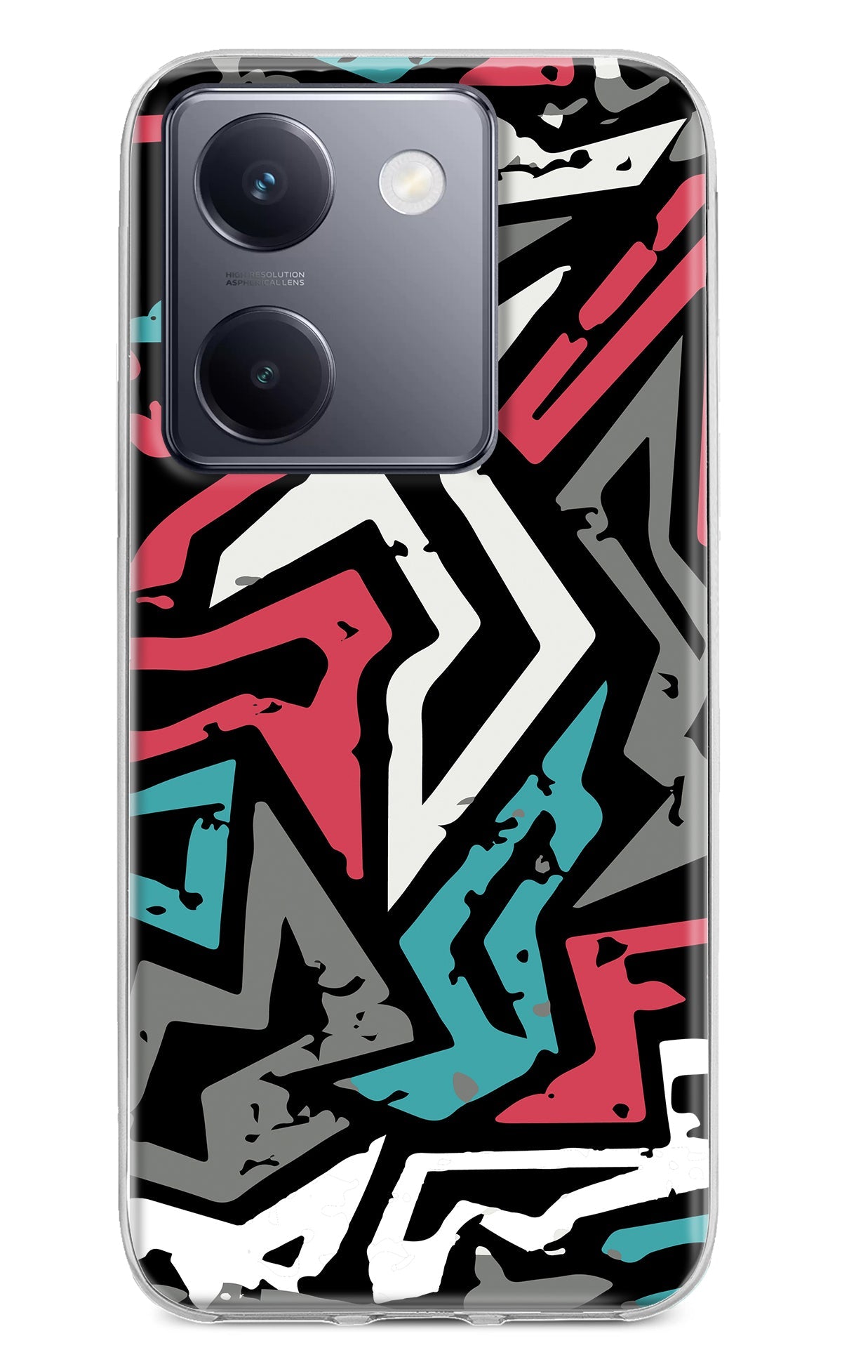 Geometric Graffiti Vivo Y200 Pro Back Cover