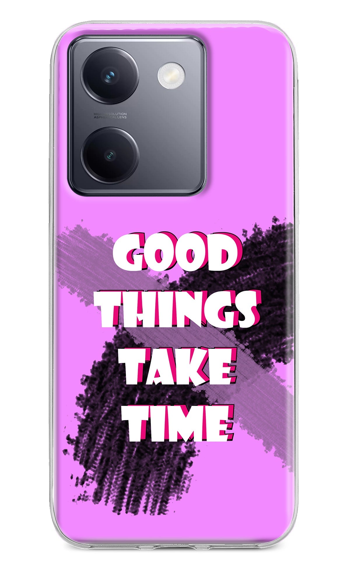 Good Things Take Time Vivo Y200 Pro Back Cover