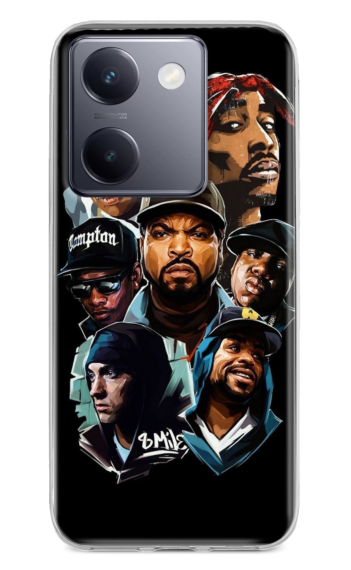 Rappers Vivo Y200 Pro Back Cover