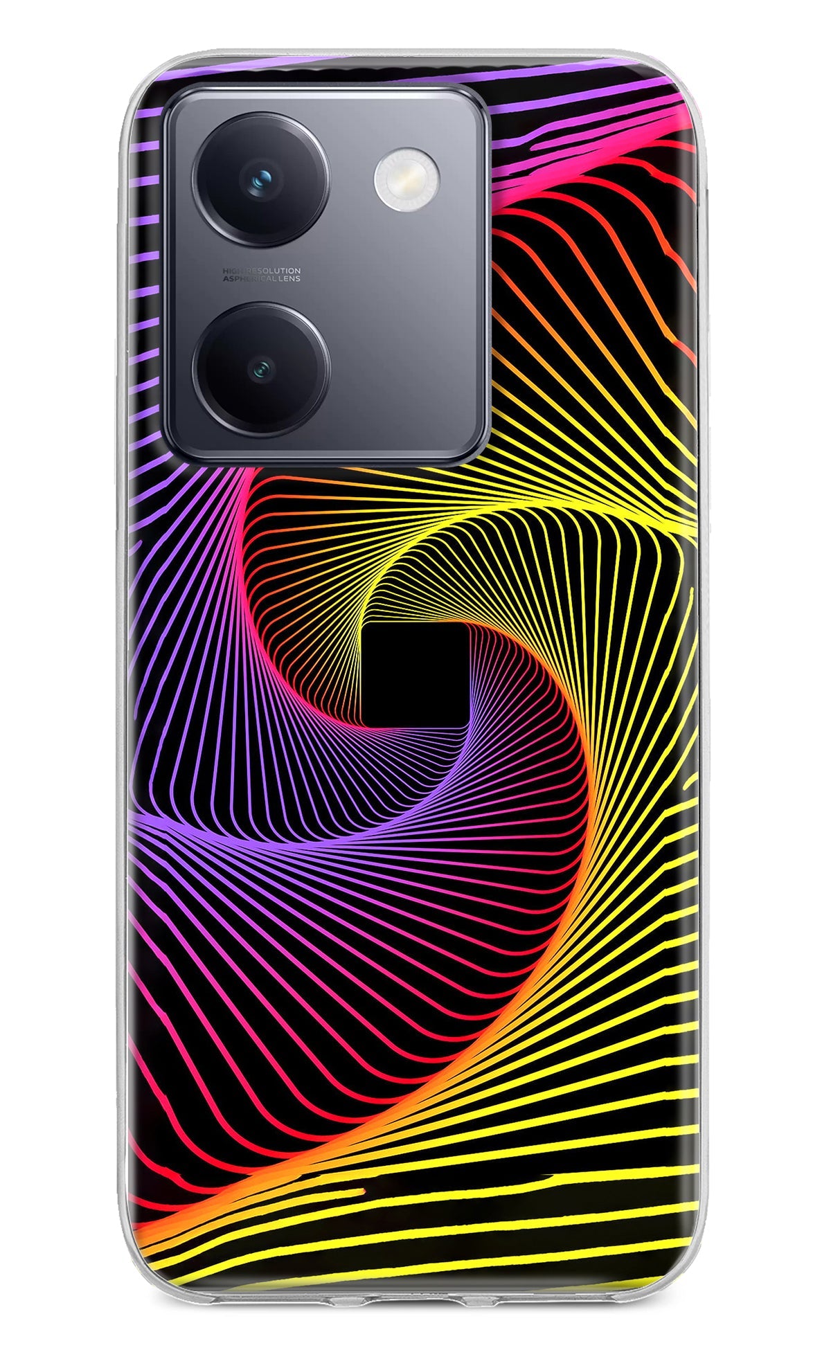 Colorful Strings Vivo Y200 Pro Back Cover