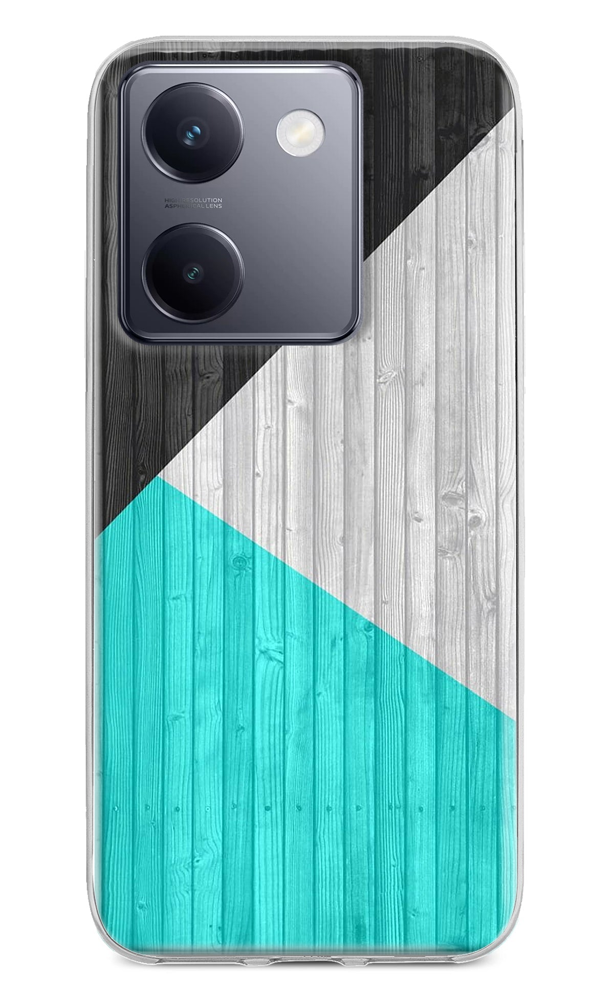 Wooden Abstract Vivo Y200 Pro Back Cover