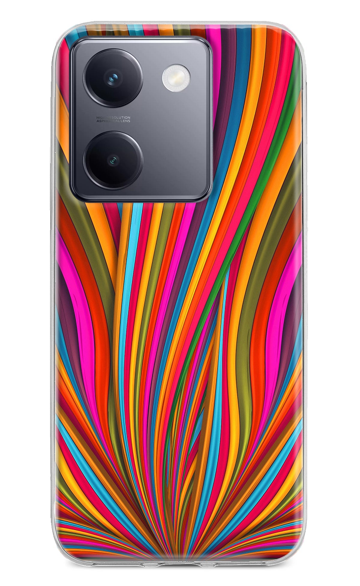 Trippy Wavy Vivo Y200 Pro Back Cover