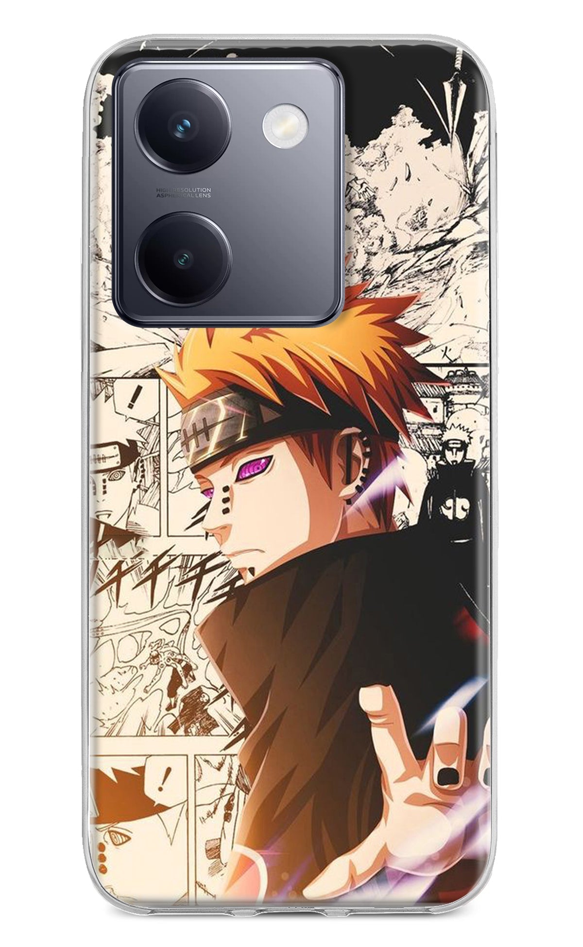 Pain Anime Vivo Y200 Pro Back Cover