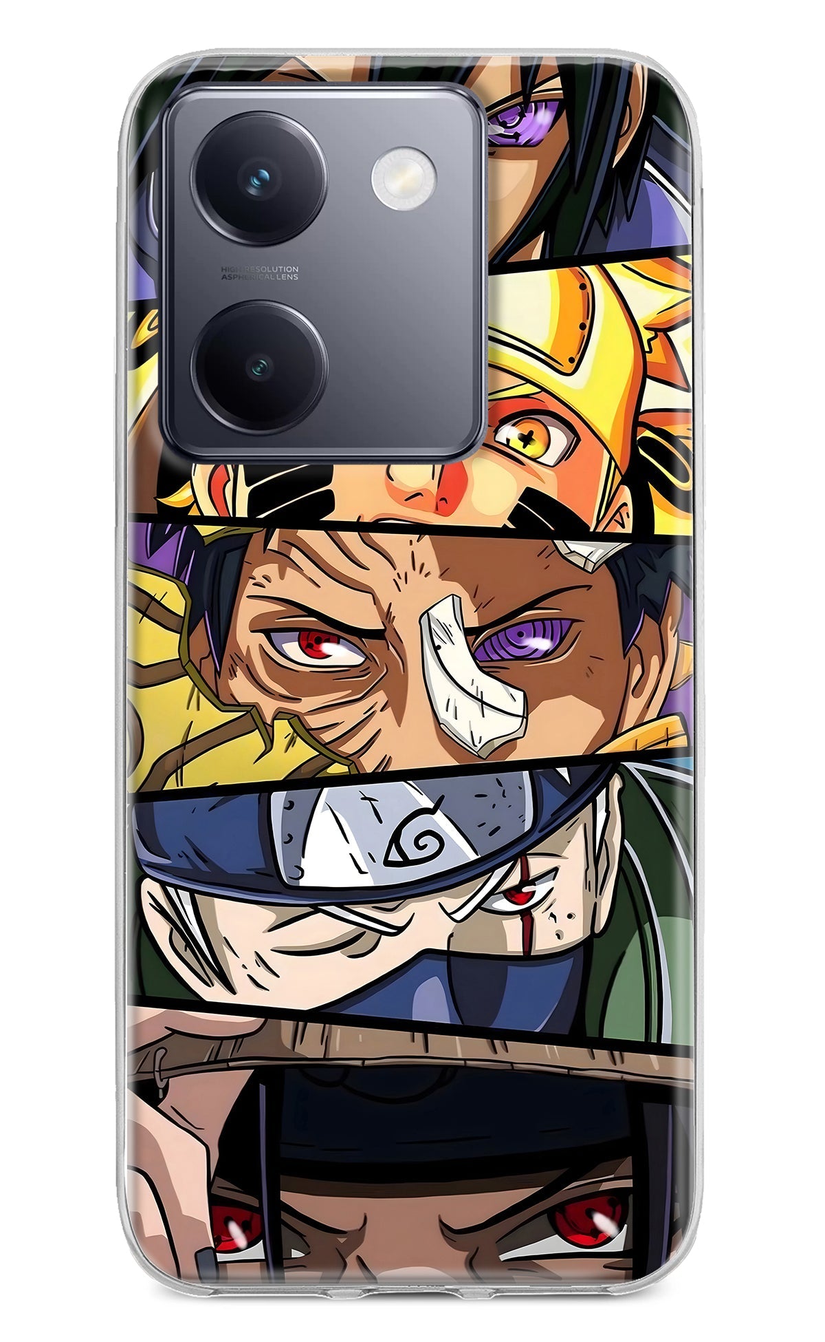 Naruto Character Vivo Y200 Pro Back Cover