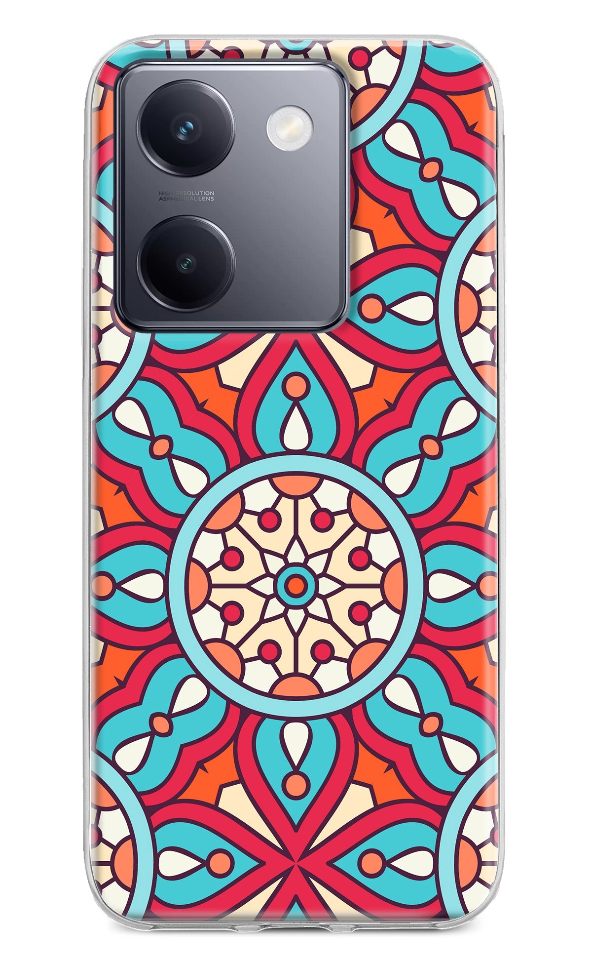 Mandala Geometric Vivo Y200 Pro Back Cover